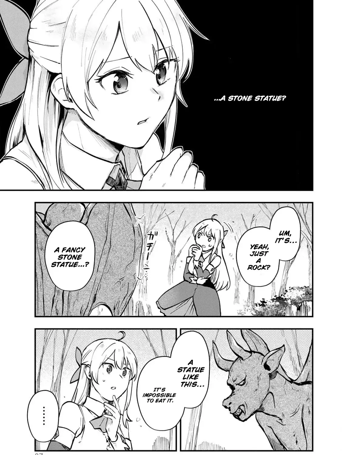 [Pakupaku desu wa] Tsuihousareta Ojou-sama no "Monster wo Taberu Hodo Tsuyoku Naru" Skill wa, 1-shoku de 1 Level Up suru Zendaimimon no Saikyou Skill deshita. 3-nichi de Jinrui Saikyou ni narimashita wa~! Chapter 11 page 43 - 