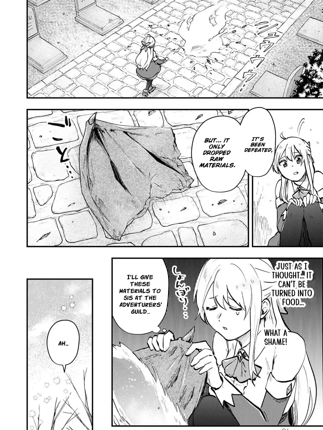 [Pakupaku desu wa] Tsuihousareta Ojou-sama no "Monster wo Taberu Hodo Tsuyoku Naru" Skill wa, 1-shoku de 1 Level Up suru Zendaimimon no Saikyou Skill deshita. 3-nichi de Jinrui Saikyou ni narimashita wa~! Chapter 11 page 61 - 
