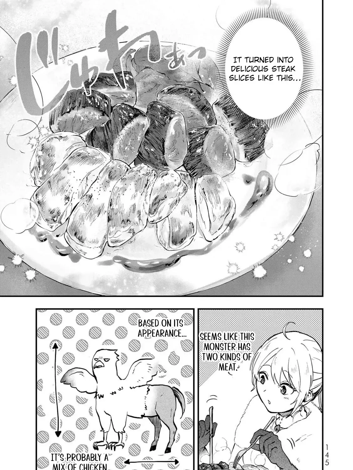 [Pakupaku desu wa] Tsuihousareta Ojou-sama no "Monster wo Taberu Hodo Tsuyoku Naru" Skill wa, 1-shoku de 1 Level Up suru Zendaimimon no Saikyou Skill deshita. 3-nichi de Jinrui Saikyou ni narimashita wa~! Chapter 12 page 67 - 