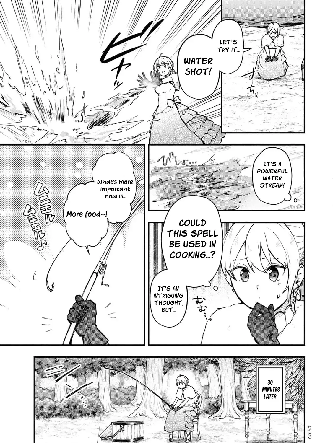 [Pakupaku desu wa] Tsuihousareta Ojou-sama no "Monster wo Taberu Hodo Tsuyoku Naru" Skill wa, 1-shoku de 1 Level Up suru Zendaimimon no Saikyou Skill deshita. 3-nichi de Jinrui Saikyou ni narimashita wa~! Chapter 13 page 49 - 