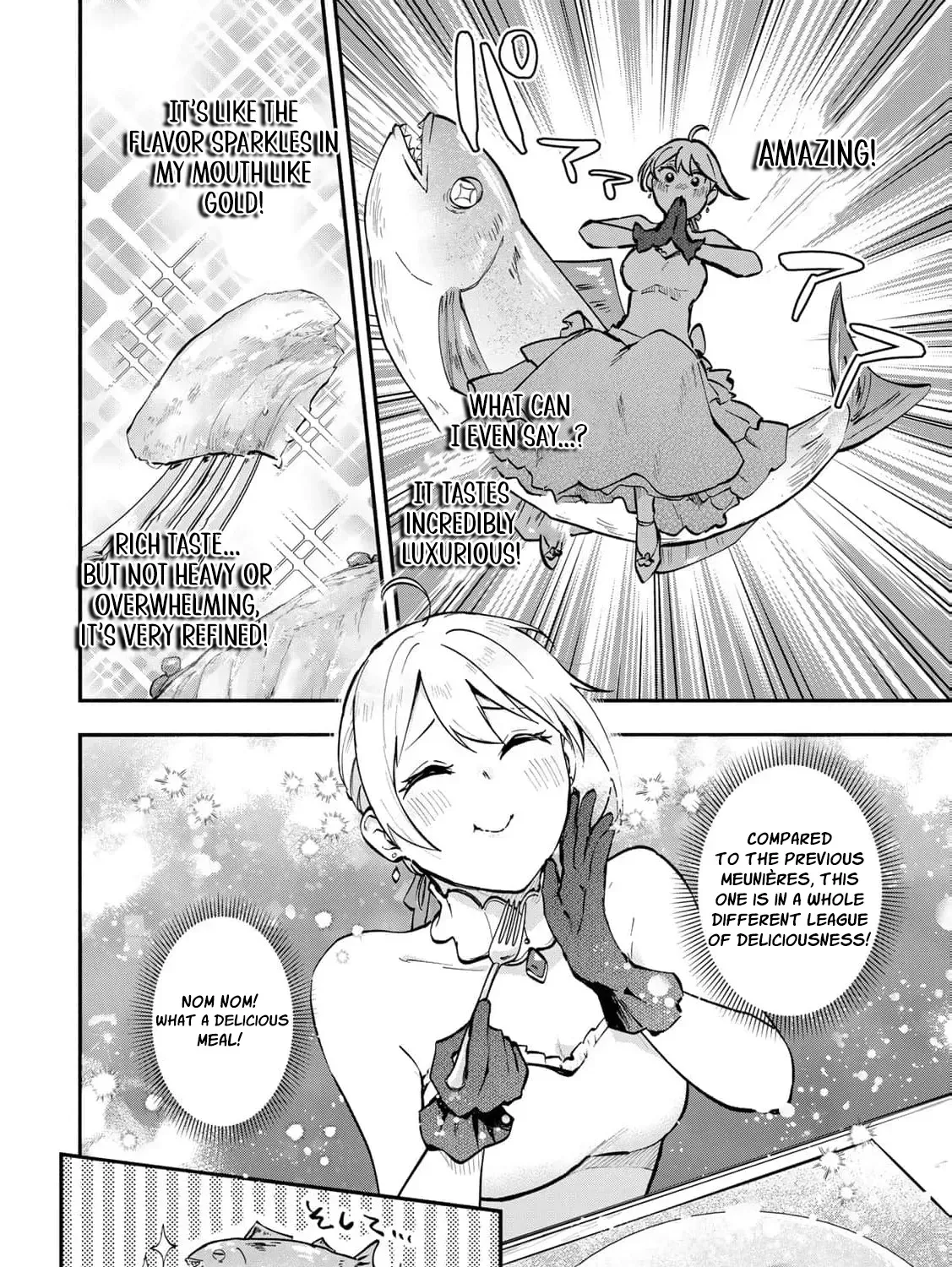 [Pakupaku desu wa] Tsuihousareta Ojou-sama no "Monster wo Taberu Hodo Tsuyoku Naru" Skill wa, 1-shoku de 1 Level Up suru Zendaimimon no Saikyou Skill deshita. 3-nichi de Jinrui Saikyou ni narimashita wa~! Chapter 13 page 67 - 
