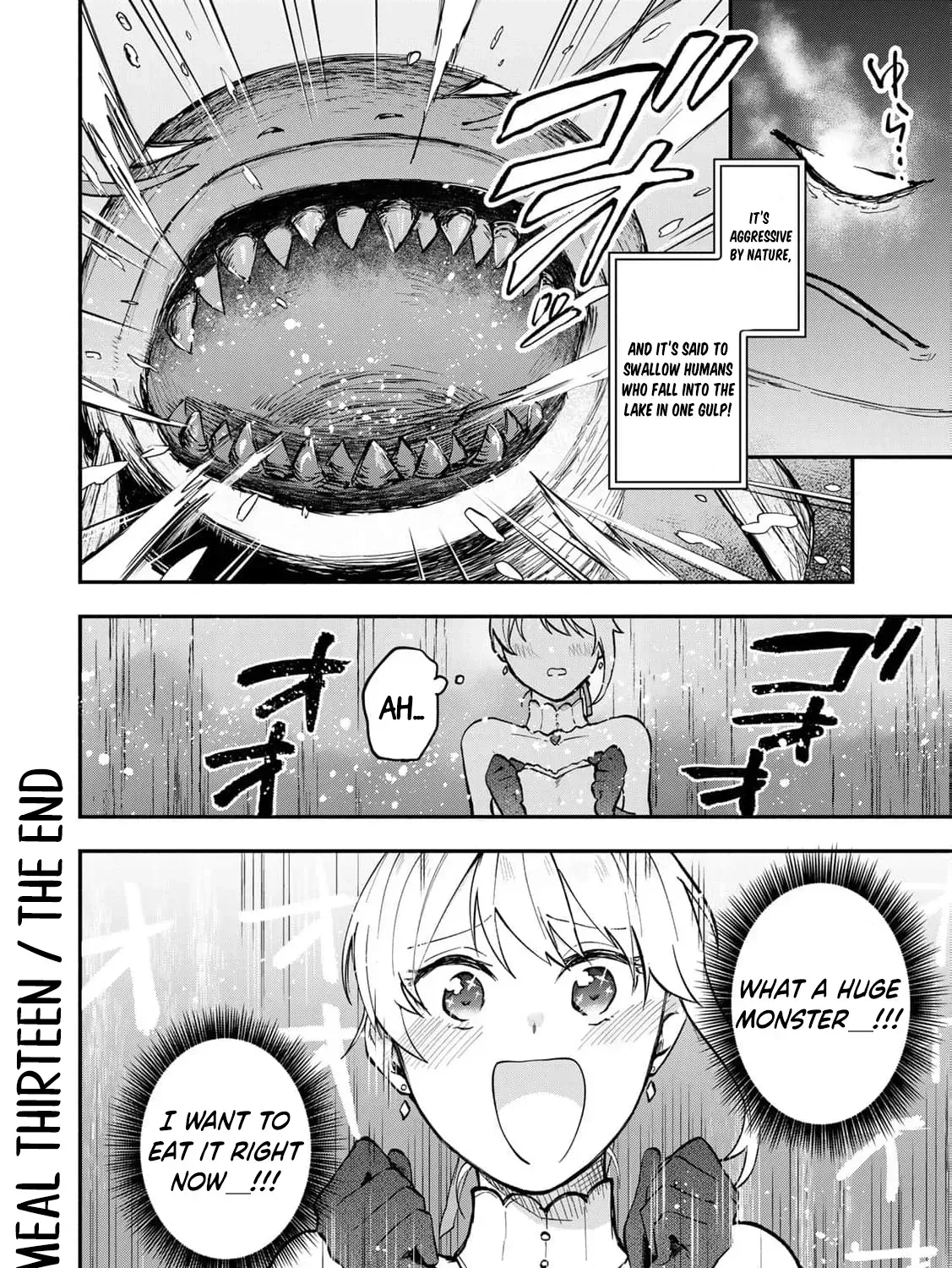 [Pakupaku desu wa] Tsuihousareta Ojou-sama no "Monster wo Taberu Hodo Tsuyoku Naru" Skill wa, 1-shoku de 1 Level Up suru Zendaimimon no Saikyou Skill deshita. 3-nichi de Jinrui Saikyou ni narimashita wa~! Chapter 13 page 87 - 