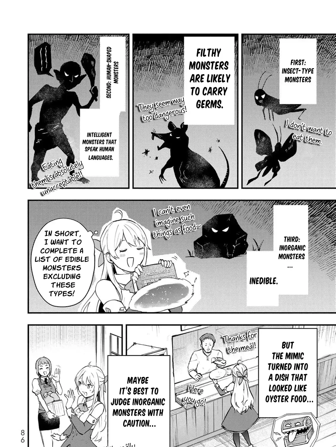 [Pakupaku desu wa] Tsuihousareta Ojou-sama no "Monster wo Taberu Hodo Tsuyoku Naru" Skill wa, 1-shoku de 1 Level Up suru Zendaimimon no Saikyou Skill deshita. 3-nichi de Jinrui Saikyou ni narimashita wa~! Chapter 15 page 13 - 