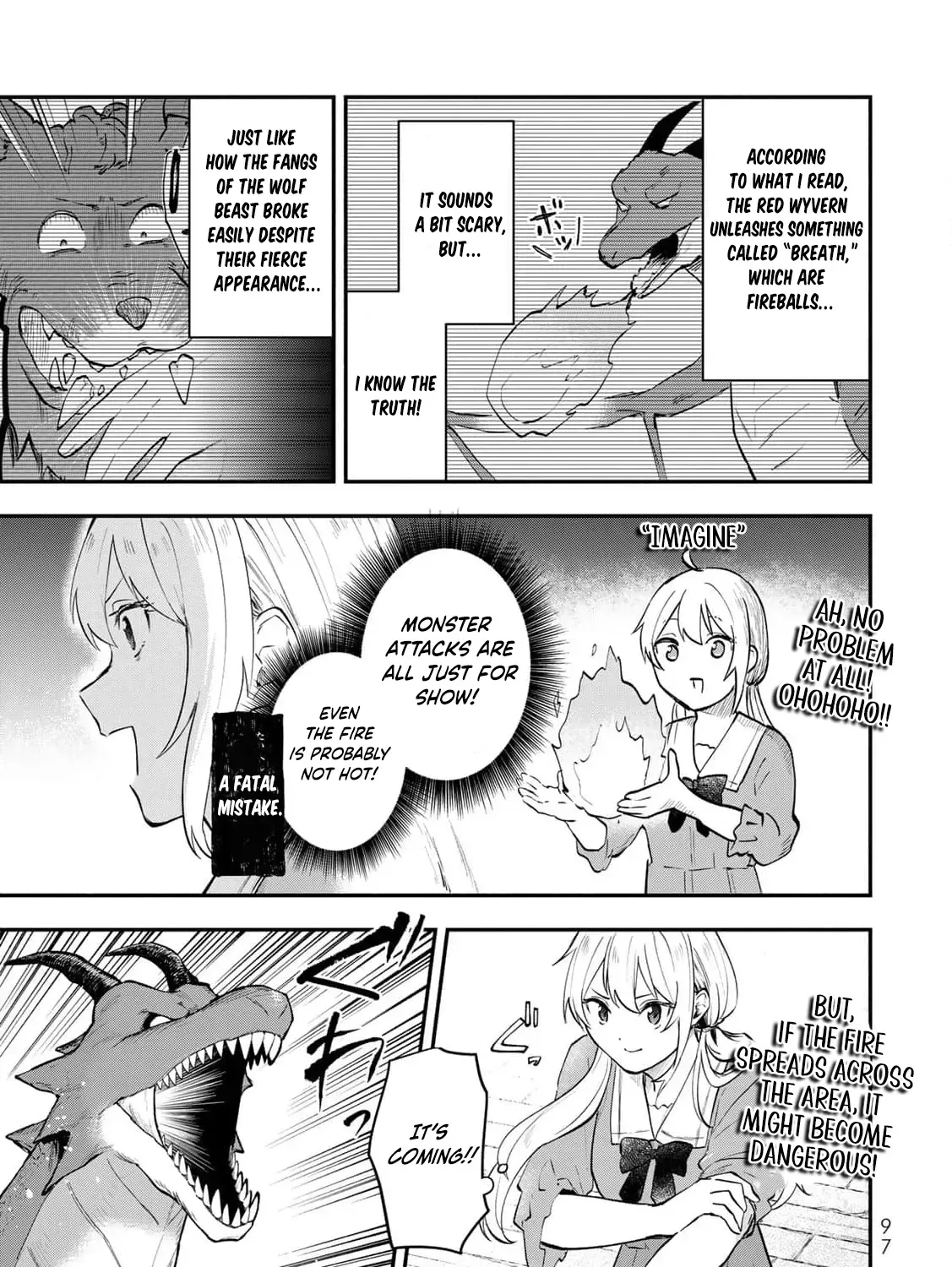 [Pakupaku desu wa] Tsuihousareta Ojou-sama no "Monster wo Taberu Hodo Tsuyoku Naru" Skill wa, 1-shoku de 1 Level Up suru Zendaimimon no Saikyou Skill deshita. 3-nichi de Jinrui Saikyou ni narimashita wa~! Chapter 15 page 35 - 