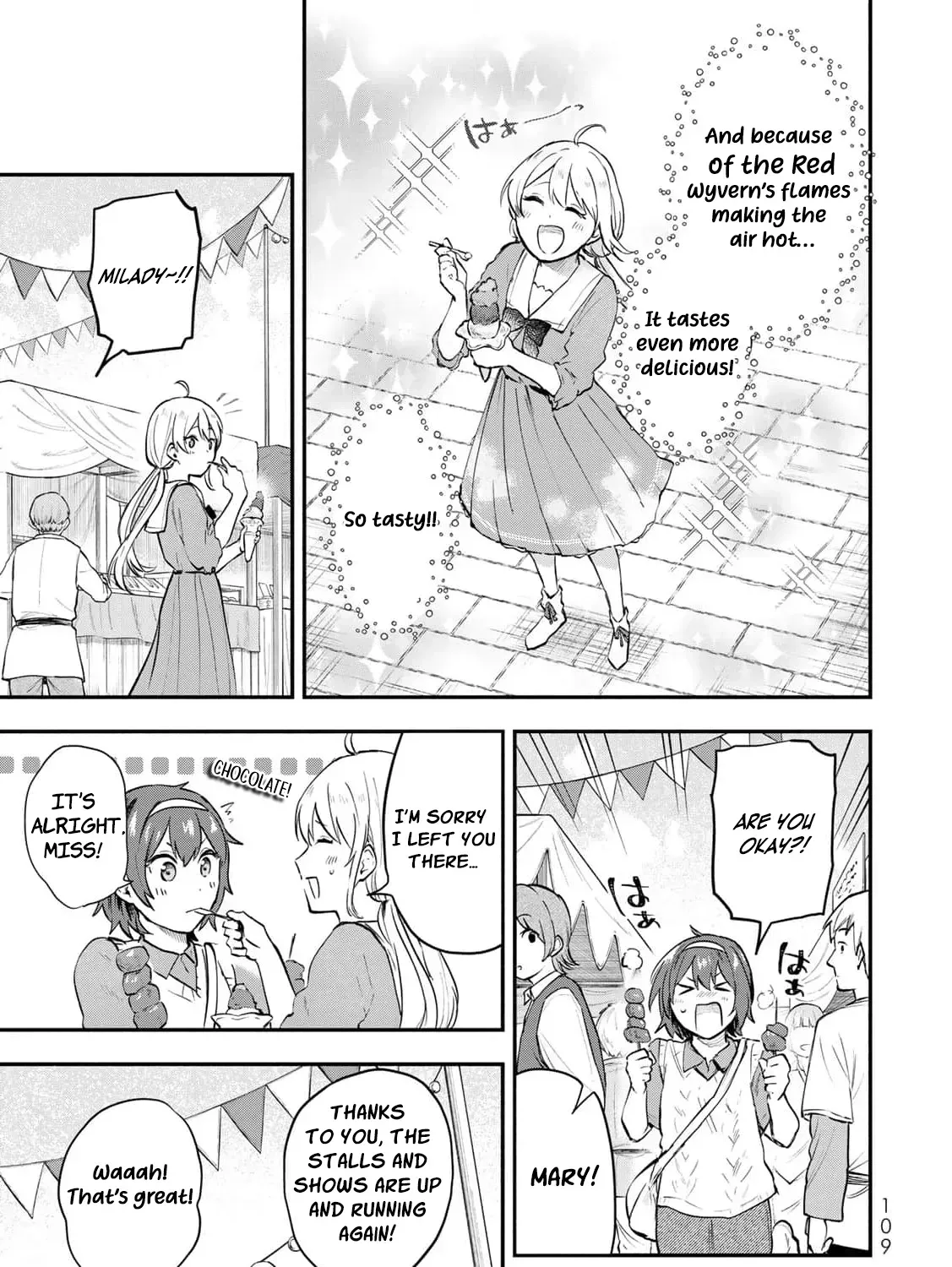 [Pakupaku desu wa] Tsuihousareta Ojou-sama no "Monster wo Taberu Hodo Tsuyoku Naru" Skill wa, 1-shoku de 1 Level Up suru Zendaimimon no Saikyou Skill deshita. 3-nichi de Jinrui Saikyou ni narimashita wa~! Chapter 15 page 59 - 