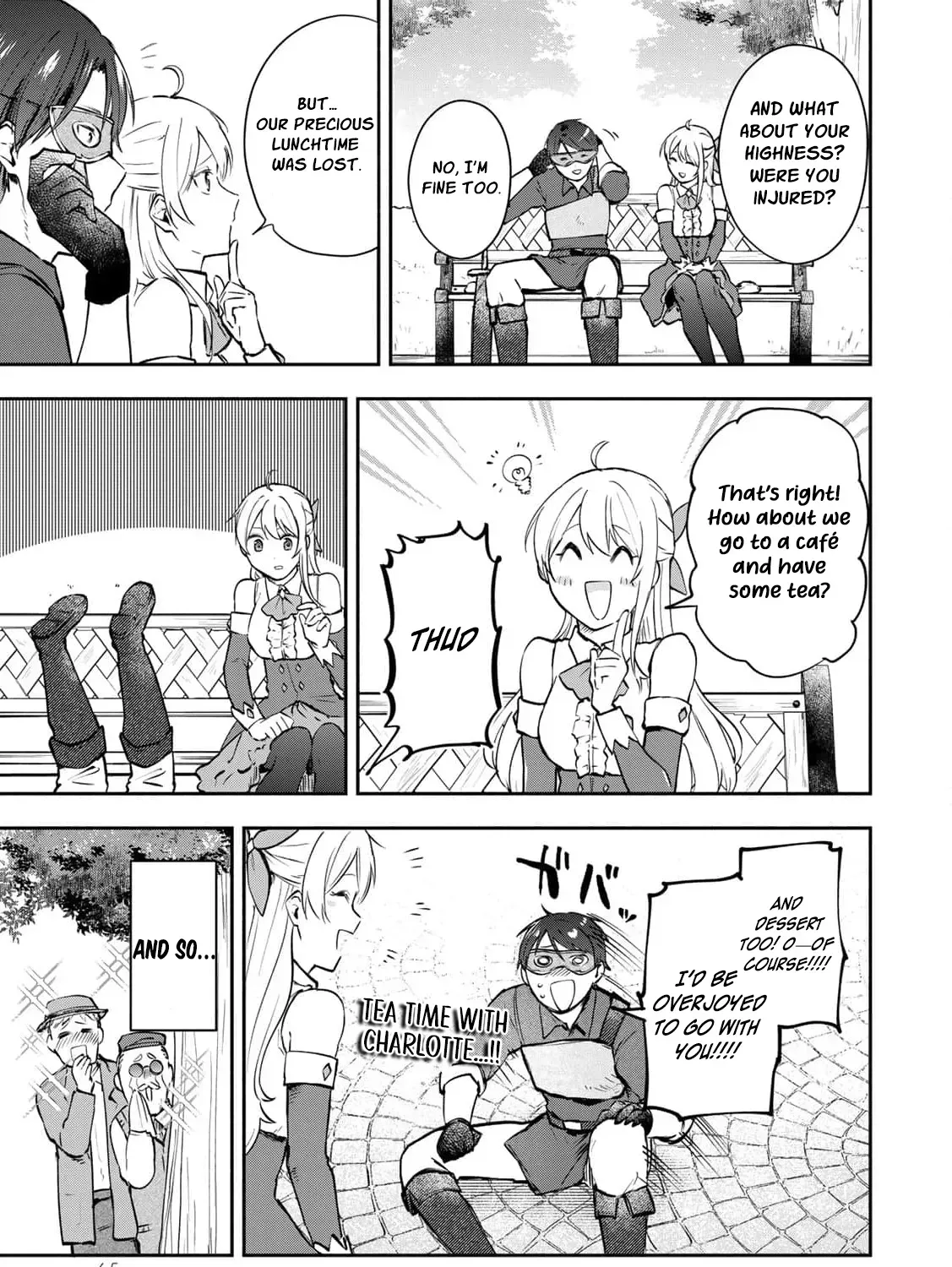 [Pakupaku desu wa] Tsuihousareta Ojou-sama no "Monster wo Taberu Hodo Tsuyoku Naru" Skill wa, 1-shoku de 1 Level Up suru Zendaimimon no Saikyou Skill deshita. 3-nichi de Jinrui Saikyou ni narimashita wa~! Chapter 18 page 59 - 