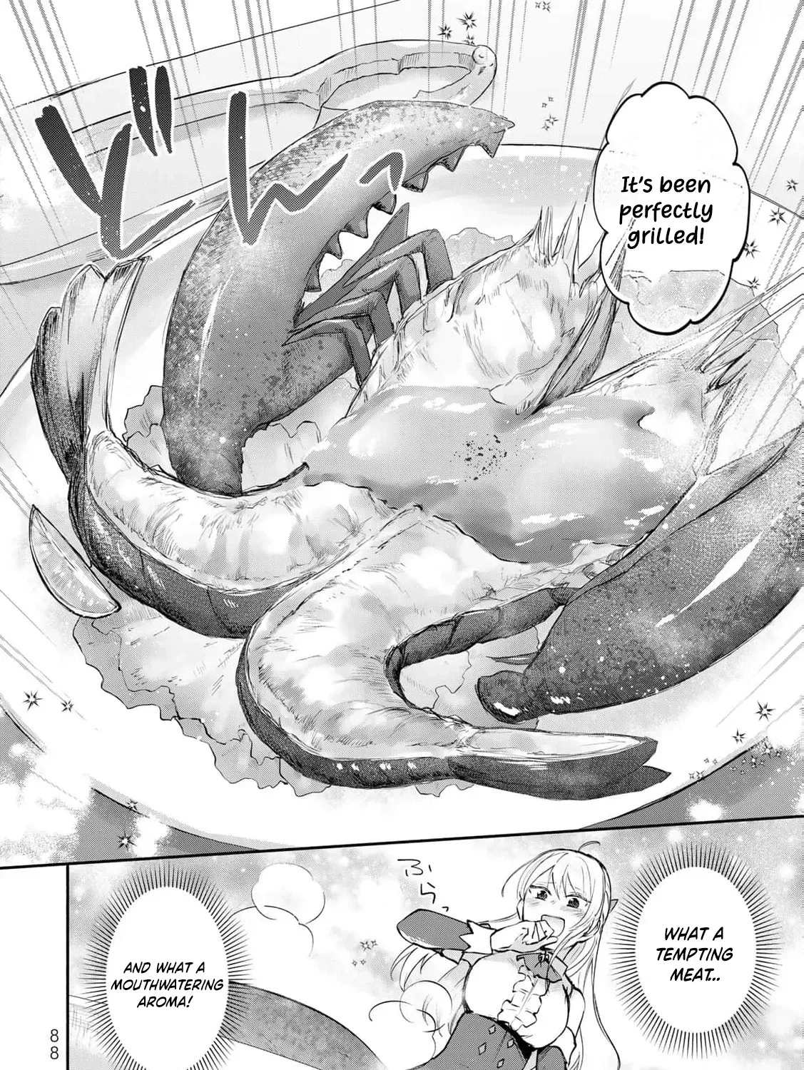 [Pakupaku desu wa] Tsuihousareta Ojou-sama no "Monster wo Taberu Hodo Tsuyoku Naru" Skill wa, 1-shoku de 1 Level Up suru Zendaimimon no Saikyou Skill deshita. 3-nichi de Jinrui Saikyou ni narimashita wa~! Chapter 19 page 29 - 