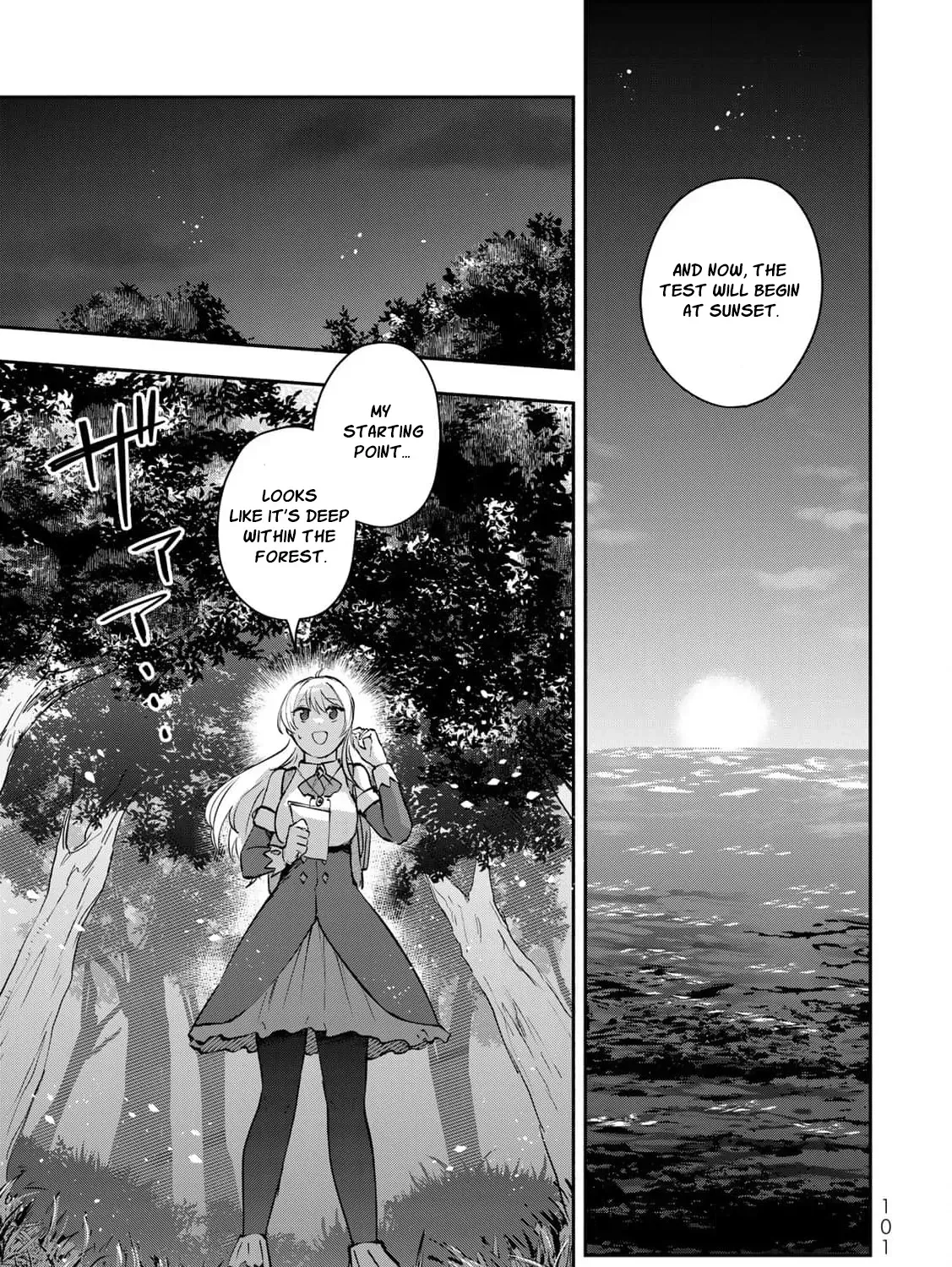 [Pakupaku desu wa] Tsuihousareta Ojou-sama no "Monster wo Taberu Hodo Tsuyoku Naru" Skill wa, 1-shoku de 1 Level Up suru Zendaimimon no Saikyou Skill deshita. 3-nichi de Jinrui Saikyou ni narimashita wa~! Chapter 19 page 55 - 