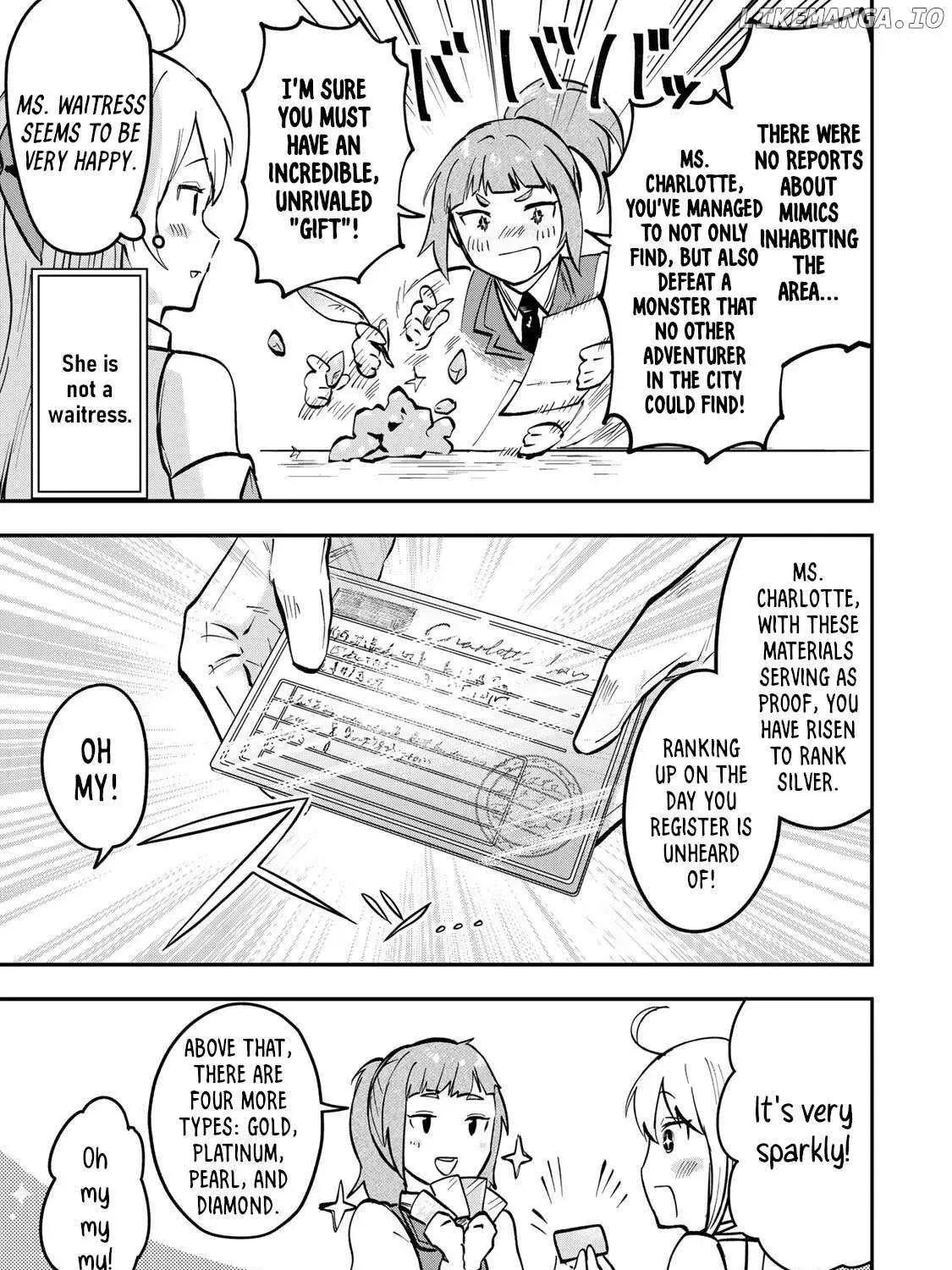 [Pakupaku desu wa] Tsuihousareta Ojou-sama no "Monster wo Taberu Hodo Tsuyoku Naru" Skill wa, 1-shoku de 1 Level Up suru Zendaimimon no Saikyou Skill deshita. 3-nichi de Jinrui Saikyou ni narimashita wa~! Chapter 2 page 57 - 