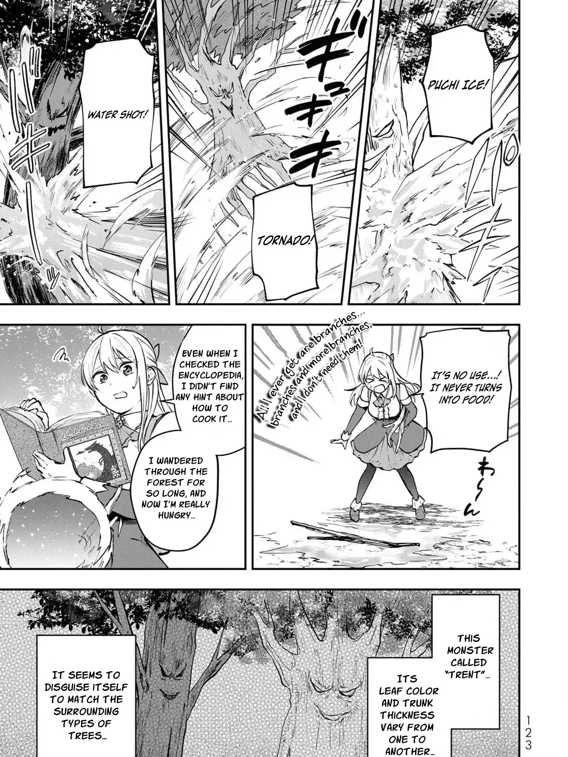 [Pakupaku desu wa] Tsuihousareta Ojou-sama no "Monster wo Taberu Hodo Tsuyoku Naru" Skill wa, 1-shoku de 1 Level Up suru Zendaimimon no Saikyou Skill deshita. 3-nichi de Jinrui Saikyou ni narimashita wa~! Chapter 20 page 27 - 