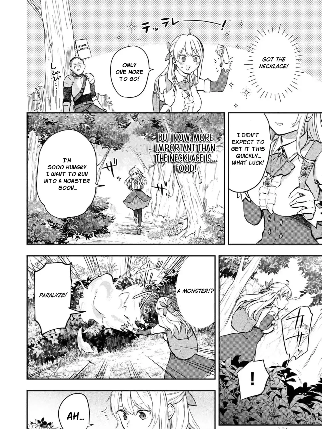 [Pakupaku desu wa] Tsuihousareta Ojou-sama no "Monster wo Taberu Hodo Tsuyoku Naru" Skill wa, 1-shoku de 1 Level Up suru Zendaimimon no Saikyou Skill deshita. 3-nichi de Jinrui Saikyou ni narimashita wa~! Chapter 20 page 53 - 