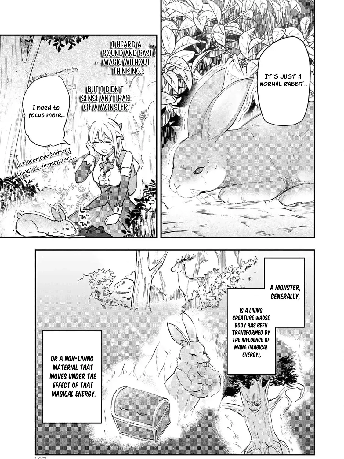 [Pakupaku desu wa] Tsuihousareta Ojou-sama no "Monster wo Taberu Hodo Tsuyoku Naru" Skill wa, 1-shoku de 1 Level Up suru Zendaimimon no Saikyou Skill deshita. 3-nichi de Jinrui Saikyou ni narimashita wa~! Chapter 20 page 55 - 