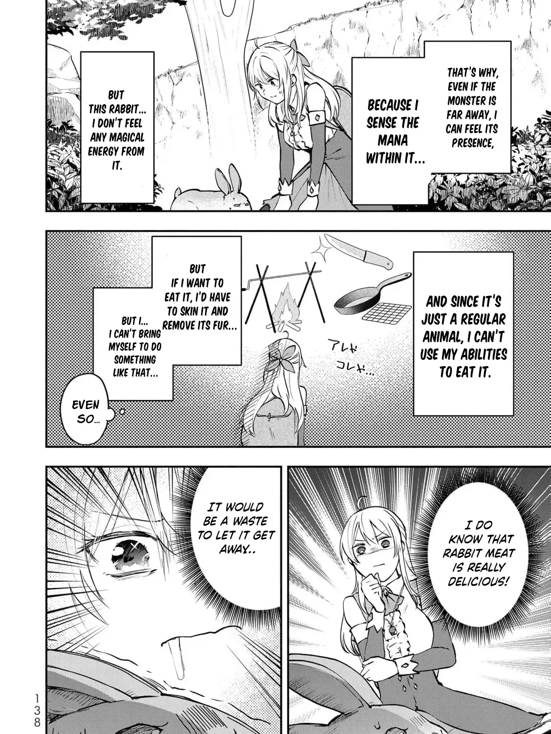 [Pakupaku desu wa] Tsuihousareta Ojou-sama no "Monster wo Taberu Hodo Tsuyoku Naru" Skill wa, 1-shoku de 1 Level Up suru Zendaimimon no Saikyou Skill deshita. 3-nichi de Jinrui Saikyou ni narimashita wa~! Chapter 20 page 57 - 