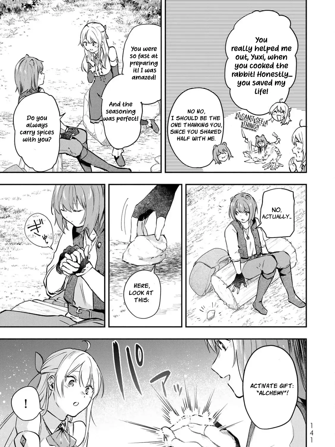 [Pakupaku desu wa] Tsuihousareta Ojou-sama no "Monster wo Taberu Hodo Tsuyoku Naru" Skill wa, 1-shoku de 1 Level Up suru Zendaimimon no Saikyou Skill deshita. 3-nichi de Jinrui Saikyou ni narimashita wa~! Chapter 20 page 63 - 