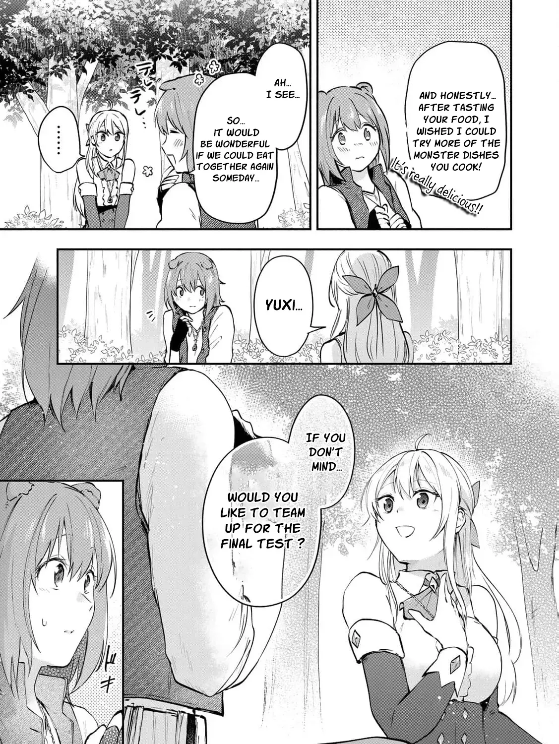 [Pakupaku desu wa] Tsuihousareta Ojou-sama no "Monster wo Taberu Hodo Tsuyoku Naru" Skill wa, 1-shoku de 1 Level Up suru Zendaimimon no Saikyou Skill deshita. 3-nichi de Jinrui Saikyou ni narimashita wa~! Chapter 20 page 67 - 