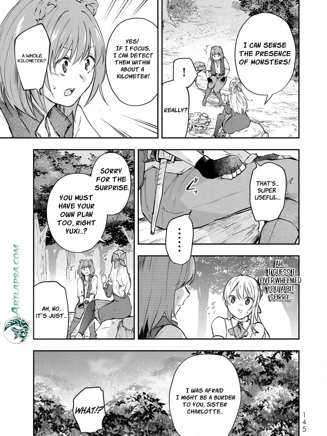 [Pakupaku desu wa] Tsuihousareta Ojou-sama no "Monster wo Taberu Hodo Tsuyoku Naru" Skill wa, 1-shoku de 1 Level Up suru Zendaimimon no Saikyou Skill deshita. 3-nichi de Jinrui Saikyou ni narimashita wa~! Chapter 20 page 71 - 