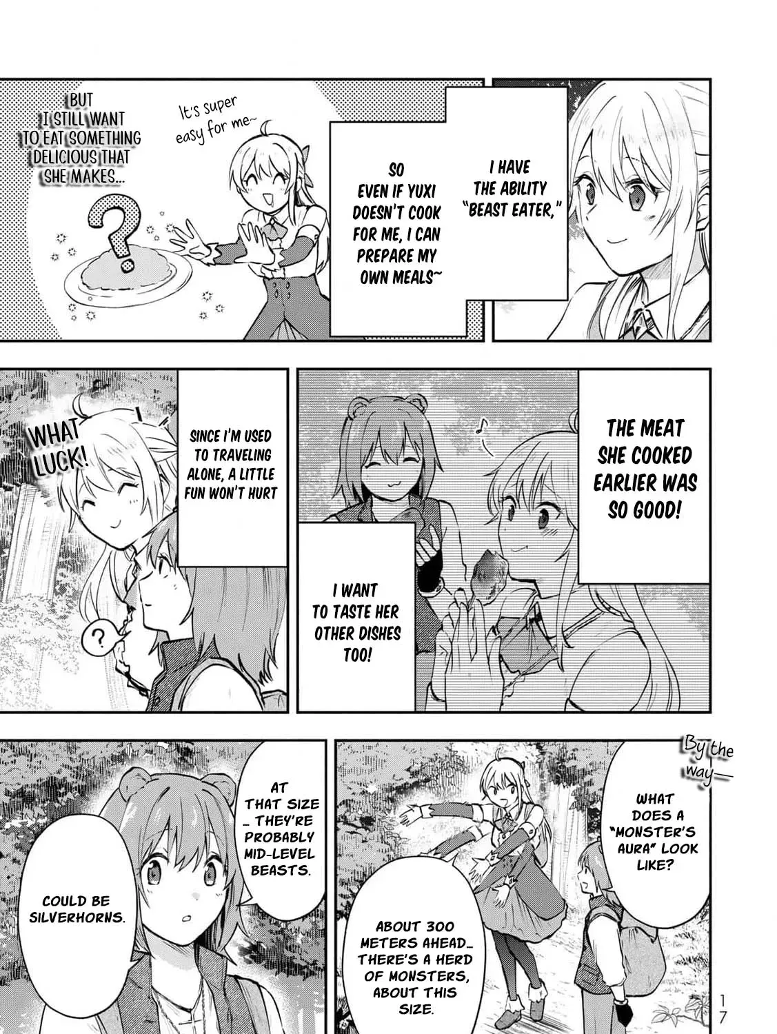 [Pakupaku desu wa] Tsuihousareta Ojou-sama no "Monster wo Taberu Hodo Tsuyoku Naru" Skill wa, 1-shoku de 1 Level Up suru Zendaimimon no Saikyou Skill deshita. 3-nichi de Jinrui Saikyou ni narimashita wa~! Chapter 21 page 37 - 