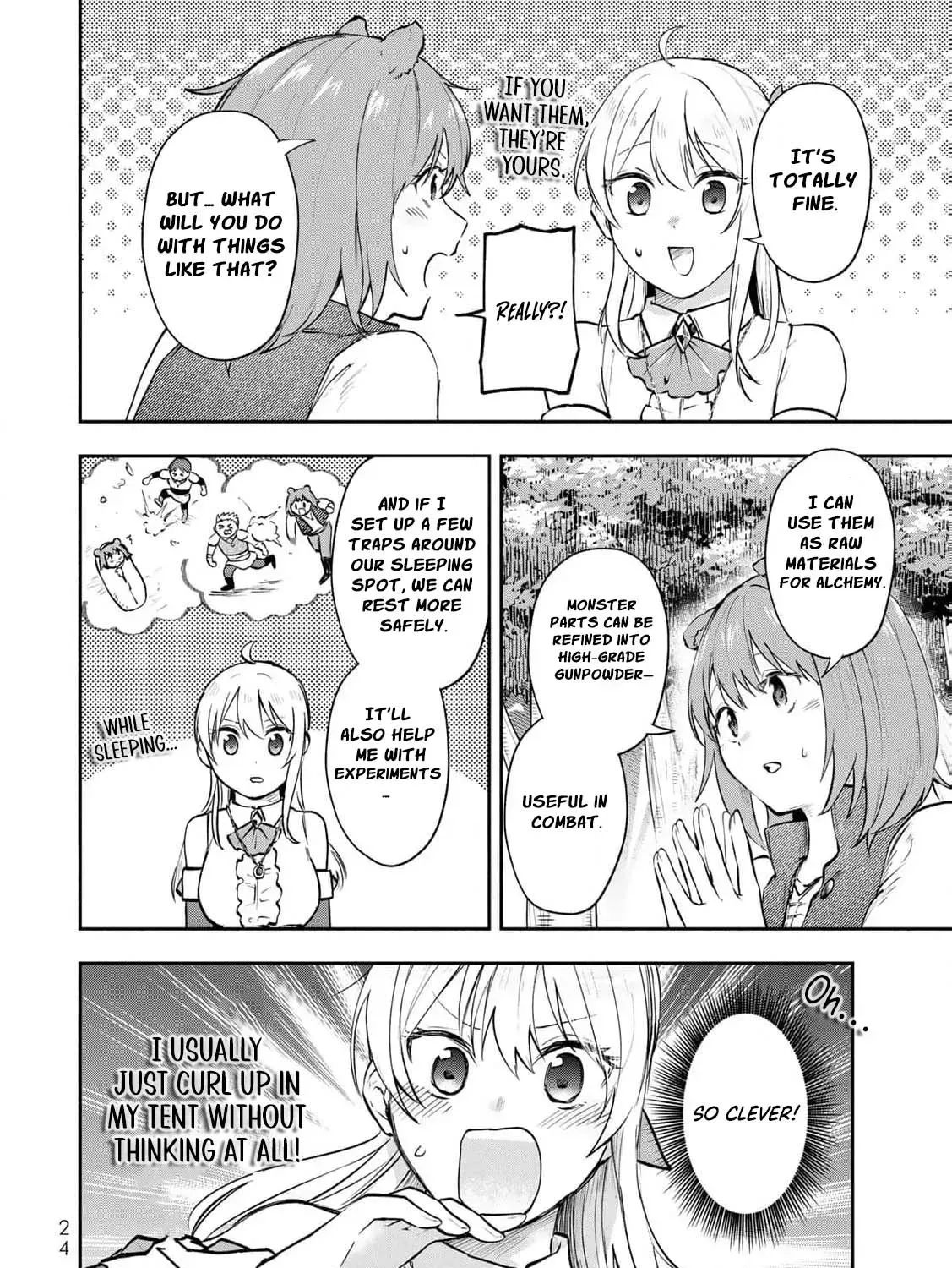 [Pakupaku desu wa] Tsuihousareta Ojou-sama no "Monster wo Taberu Hodo Tsuyoku Naru" Skill wa, 1-shoku de 1 Level Up suru Zendaimimon no Saikyou Skill deshita. 3-nichi de Jinrui Saikyou ni narimashita wa~! Chapter 21 page 51 - 