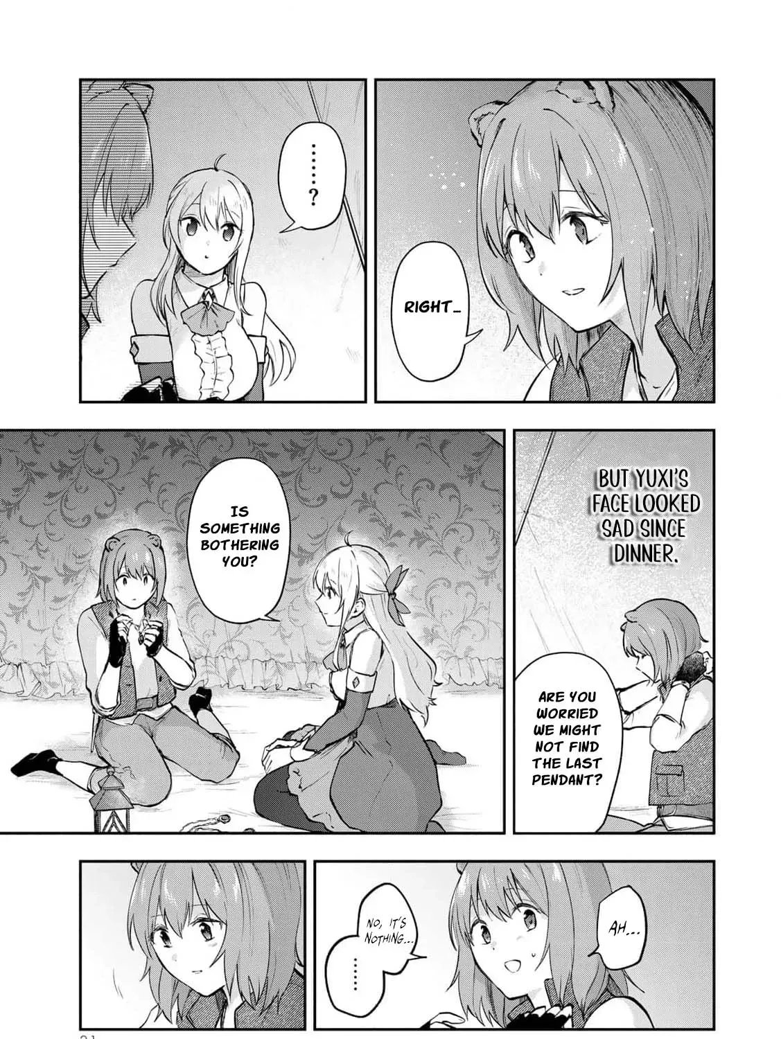 [Pakupaku desu wa] Tsuihousareta Ojou-sama no "Monster wo Taberu Hodo Tsuyoku Naru" Skill wa, 1-shoku de 1 Level Up suru Zendaimimon no Saikyou Skill deshita. 3-nichi de Jinrui Saikyou ni narimashita wa~! Chapter 21 page 65 - 