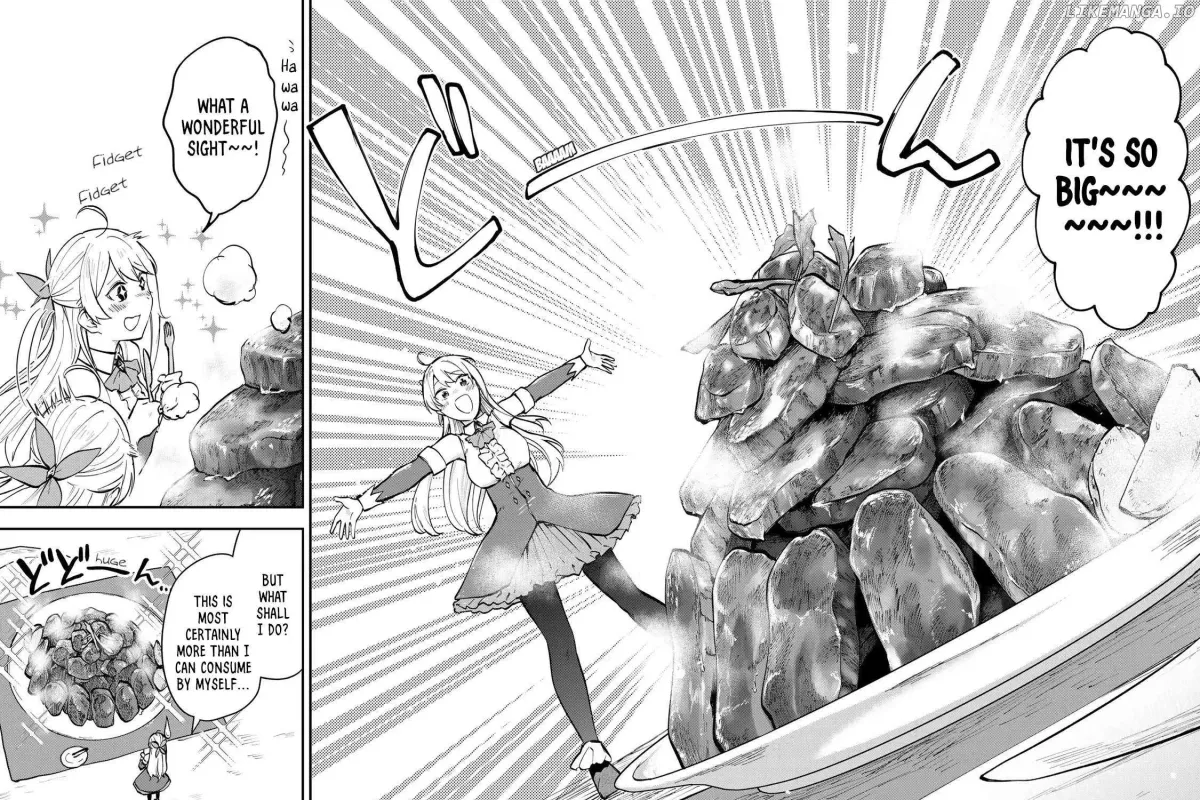 [Pakupaku desu wa] Tsuihousareta Ojou-sama no "Monster wo Taberu Hodo Tsuyoku Naru" Skill wa, 1-shoku de 1 Level Up suru Zendaimimon no Saikyou Skill deshita. 3-nichi de Jinrui Saikyou ni narimashita wa~! Chapter 3 page 53 - 