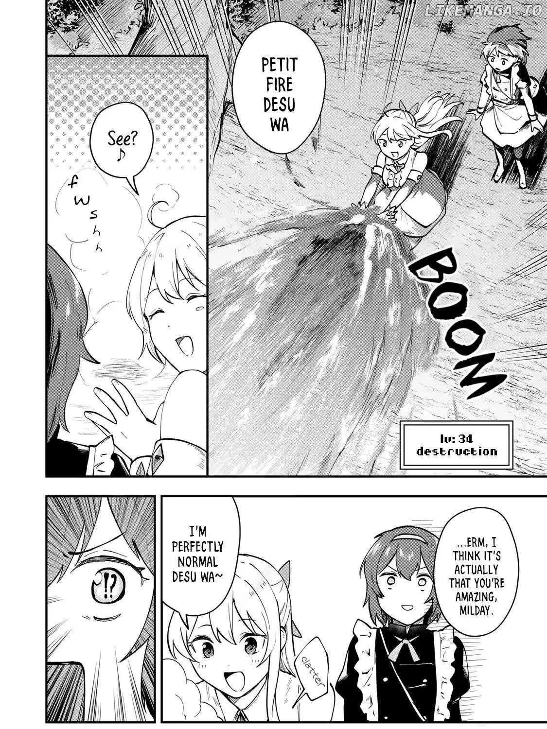 [Pakupaku desu wa] Tsuihousareta Ojou-sama no "Monster wo Taberu Hodo Tsuyoku Naru" Skill wa, 1-shoku de 1 Level Up suru Zendaimimon no Saikyou Skill deshita. 3-nichi de Jinrui Saikyou ni narimashita wa~! Chapter 6 page 47 - 