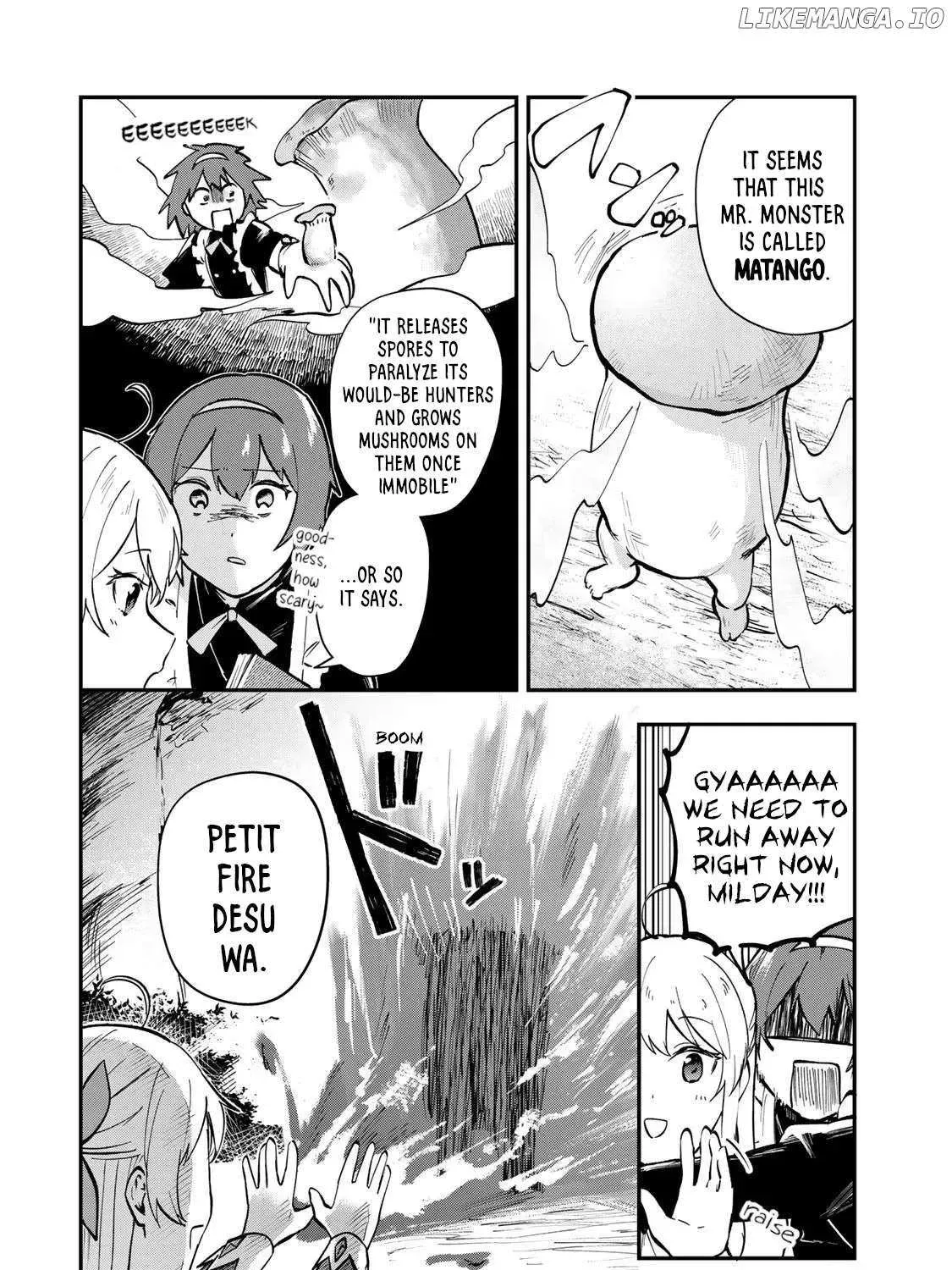 [Pakupaku desu wa] Tsuihousareta Ojou-sama no "Monster wo Taberu Hodo Tsuyoku Naru" Skill wa, 1-shoku de 1 Level Up suru Zendaimimon no Saikyou Skill deshita. 3-nichi de Jinrui Saikyou ni narimashita wa~! Chapter 7 page 11 - 