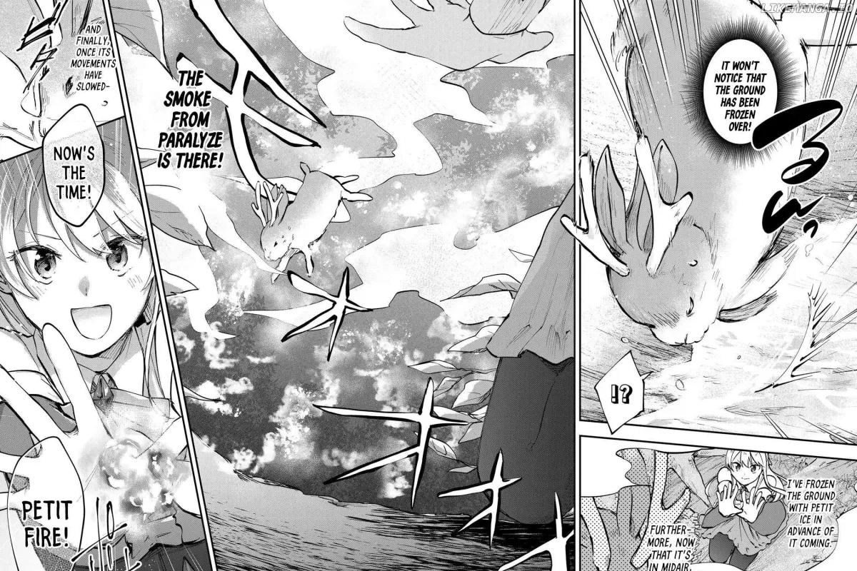 [Pakupaku desu wa] Tsuihousareta Ojou-sama no "Monster wo Taberu Hodo Tsuyoku Naru" Skill wa, 1-shoku de 1 Level Up suru Zendaimimon no Saikyou Skill deshita. 3-nichi de Jinrui Saikyou ni narimashita wa~! Chapter 7 page 51 - 