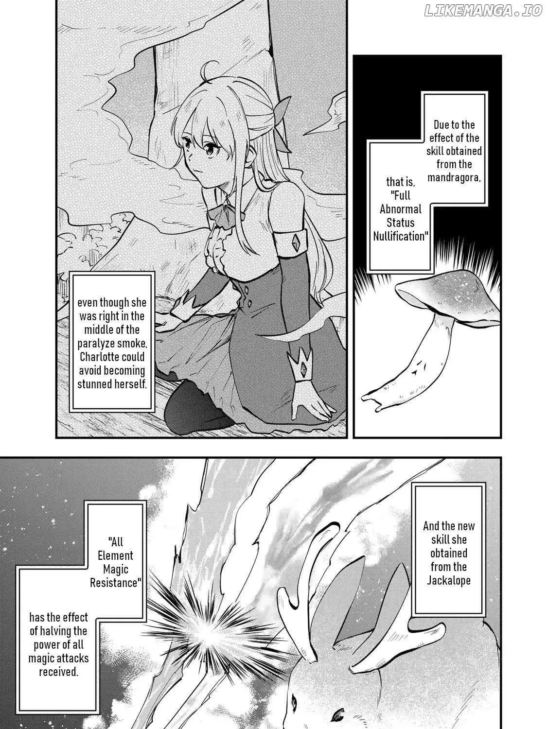 [Pakupaku desu wa] Tsuihousareta Ojou-sama no "Monster wo Taberu Hodo Tsuyoku Naru" Skill wa, 1-shoku de 1 Level Up suru Zendaimimon no Saikyou Skill deshita. 3-nichi de Jinrui Saikyou ni narimashita wa~! Chapter 7 page 67 - 