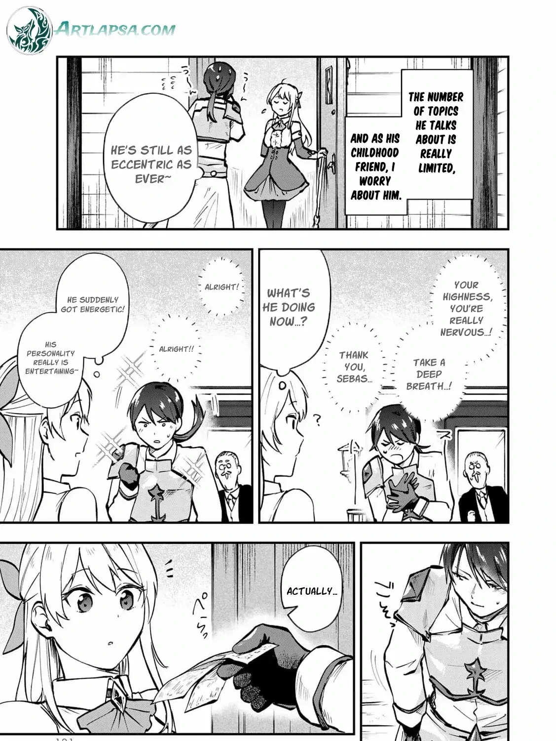 [Pakupaku desu wa] Tsuihousareta Ojou-sama no "Monster wo Taberu Hodo Tsuyoku Naru" Skill wa, 1-shoku de 1 Level Up suru Zendaimimon no Saikyou Skill deshita. 3-nichi de Jinrui Saikyou ni narimashita wa~! Chapter 8 page 49 - 