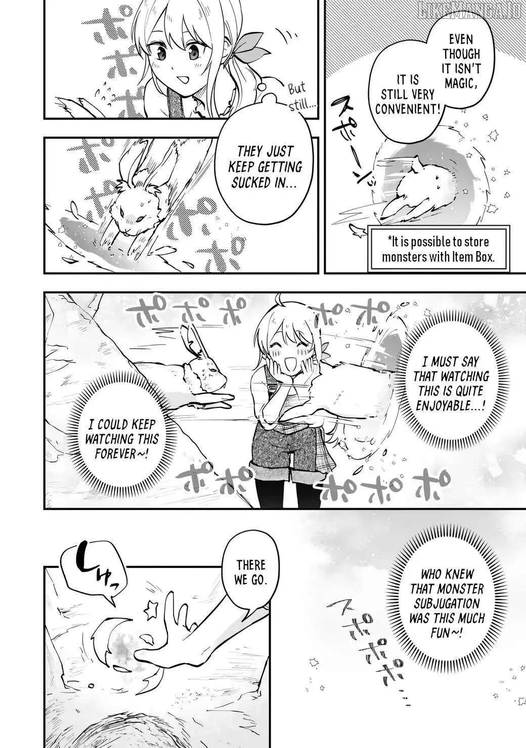 [Pakupaku desu wa] Tsuihousareta Ojou-sama no "Monster wo Taberu Hodo Tsuyoku Naru" Skill wa, 1-shoku de 1 Level Up suru Zendaimimon no Saikyou Skill deshita. 3-nichi de Jinrui Saikyou ni narimashita wa~! Chapter 9 page 24 - 