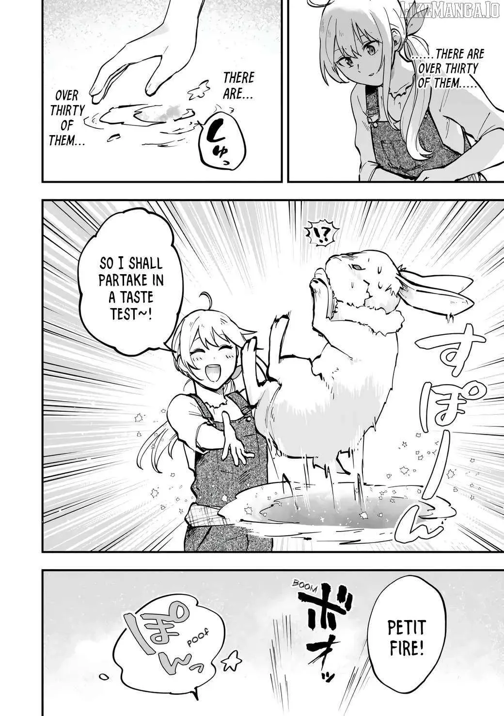 [Pakupaku desu wa] Tsuihousareta Ojou-sama no "Monster wo Taberu Hodo Tsuyoku Naru" Skill wa, 1-shoku de 1 Level Up suru Zendaimimon no Saikyou Skill deshita. 3-nichi de Jinrui Saikyou ni narimashita wa~! Chapter 9 page 28 - 