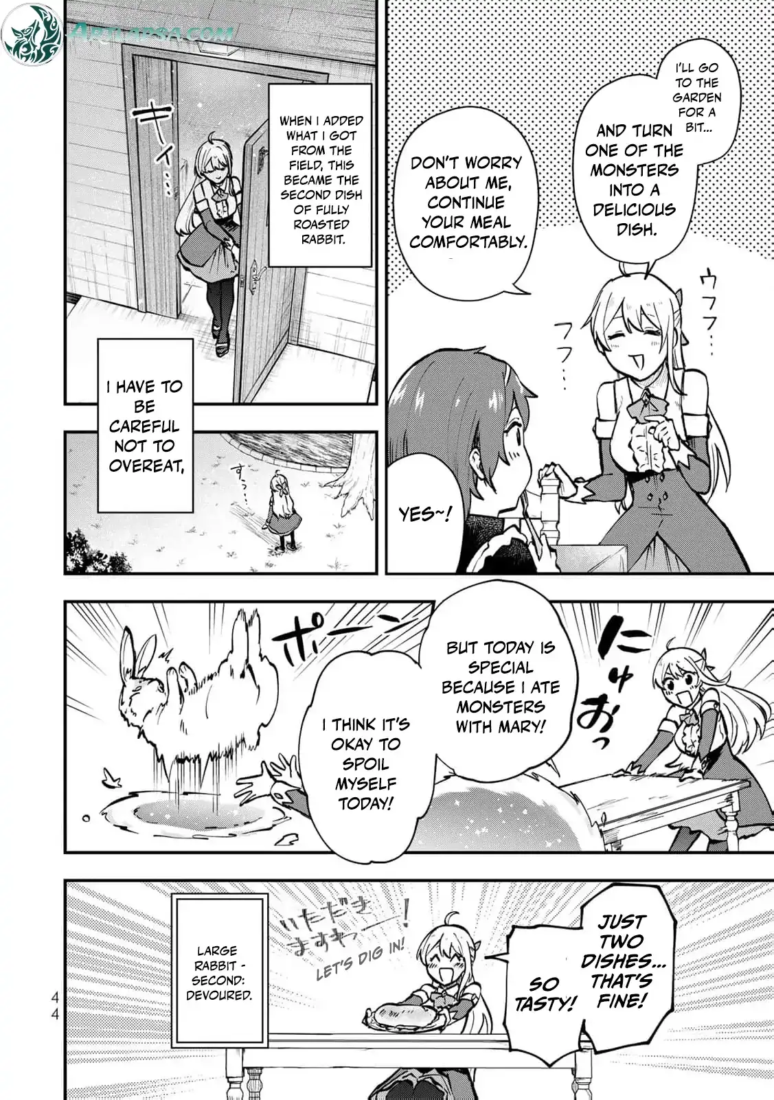 [Pakupaku desu wa] Tsuihousareta Ojou-sama no Chapter 10 page 12 - 