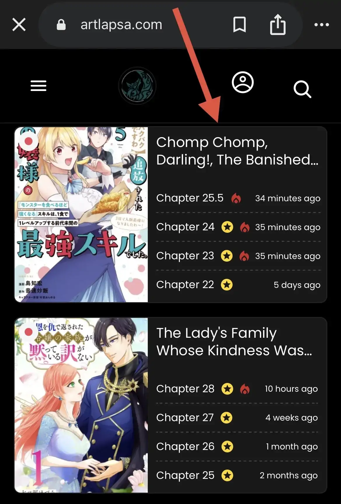 [Pakupaku desu wa] Tsuihousareta Ojou-sama no Chapter 11 page 1 - 