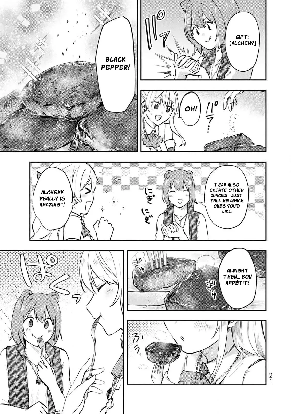 [Pakupaku desu wa] Tsuihousareta Ojou-sama no Chapter 21 page 23 - 