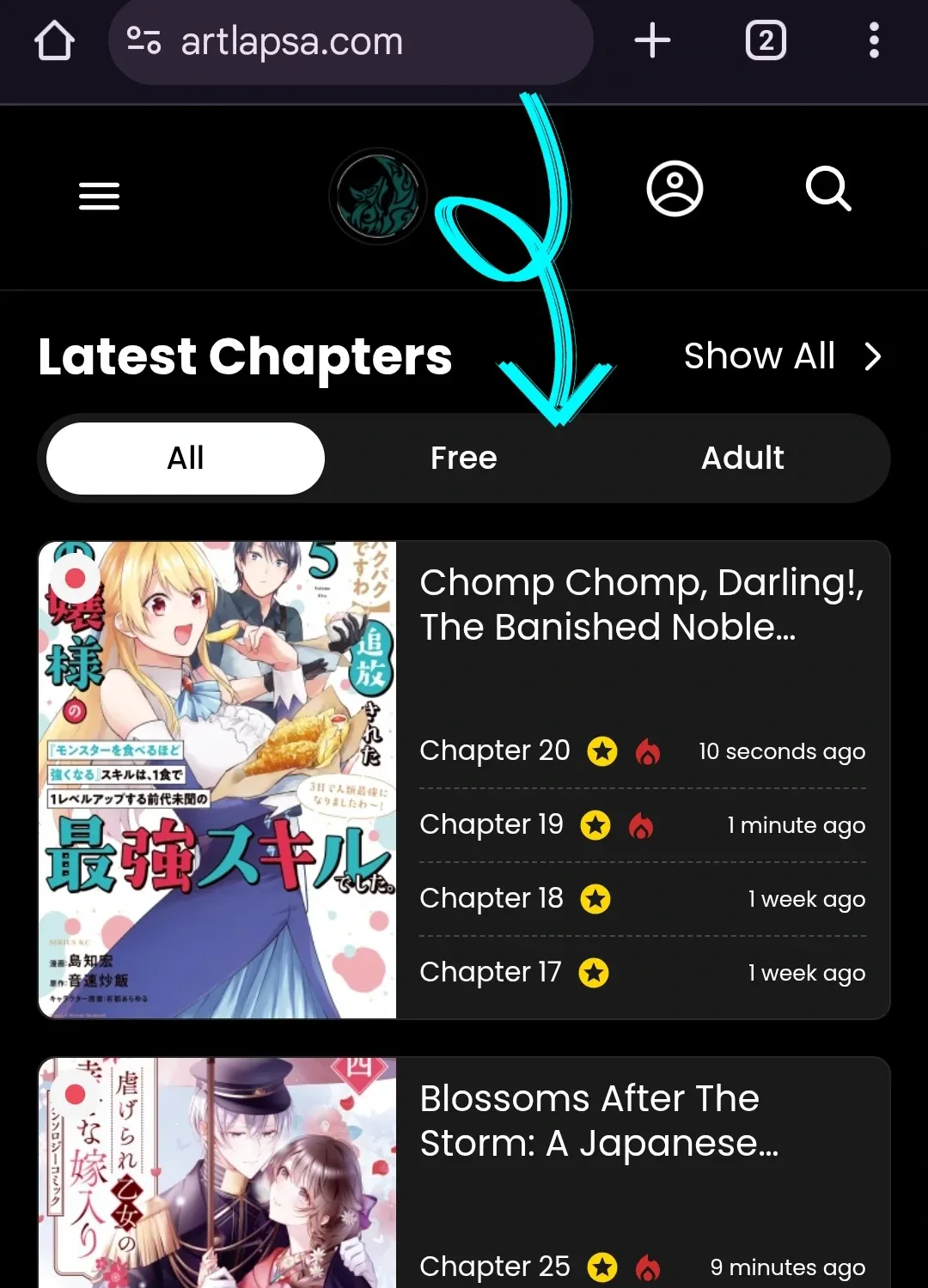 [Pakupaku desu wa] Tsuihousareta Ojou-sama no Chapter 8 page 1 - 