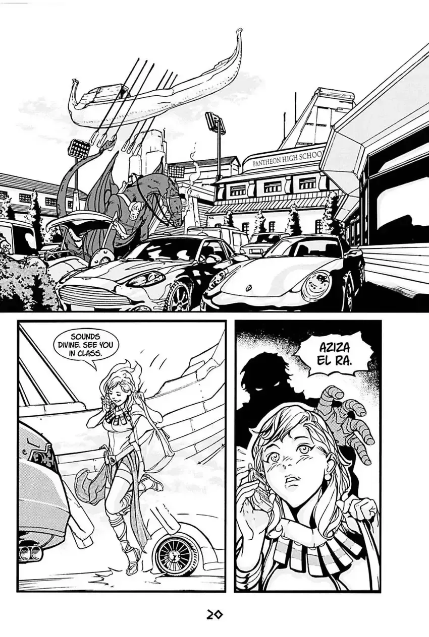 Pantheon High Chapter 1 page 21 - 