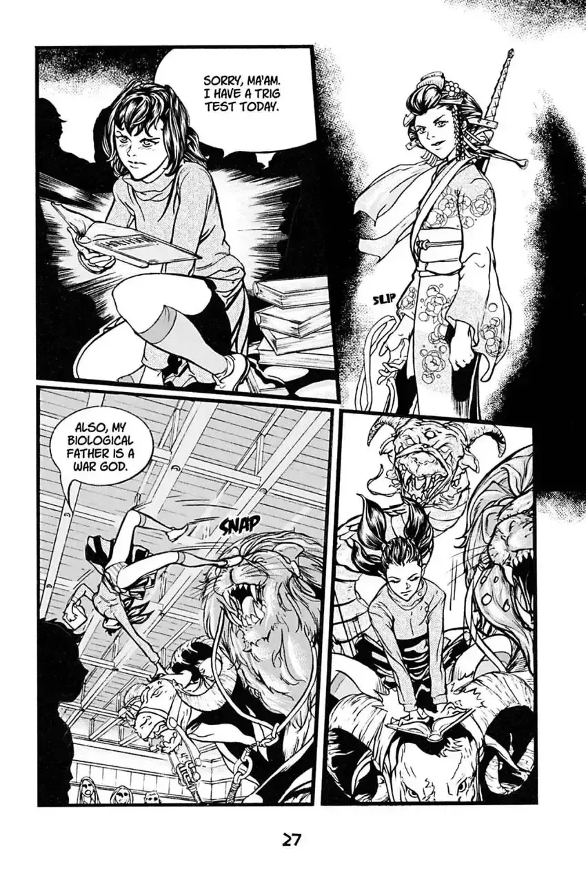 Pantheon High Chapter 1 page 28 - 
