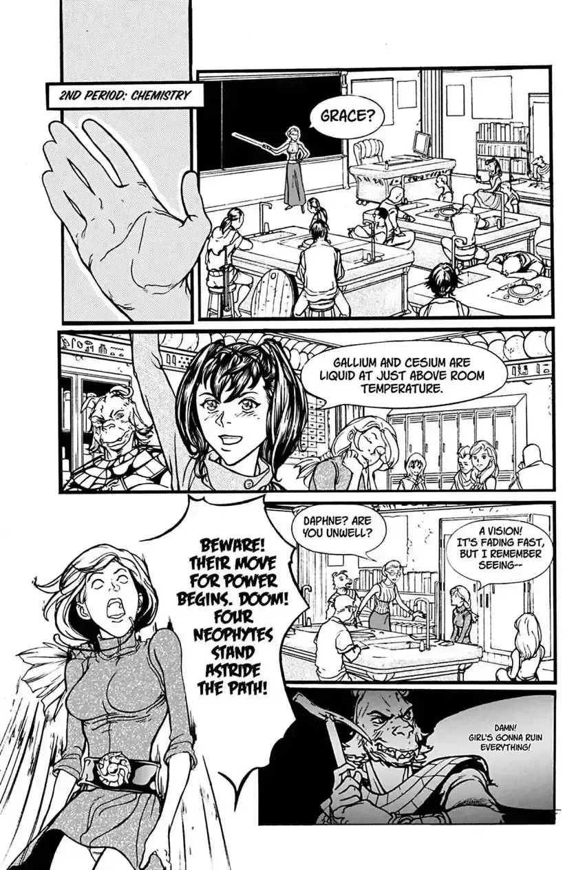 Pantheon High Chapter 1 page 32 - 
