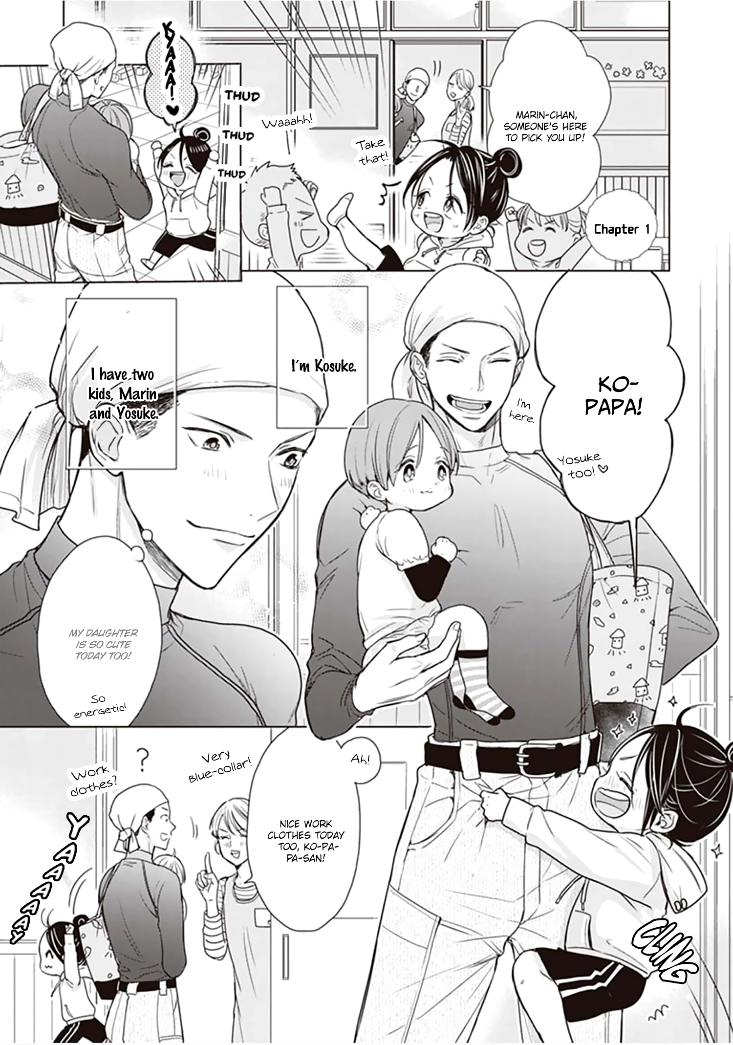 Papa x Papa - Î± To Î© De Sorezore Yattemasu Chapter 1 page 6 - 
