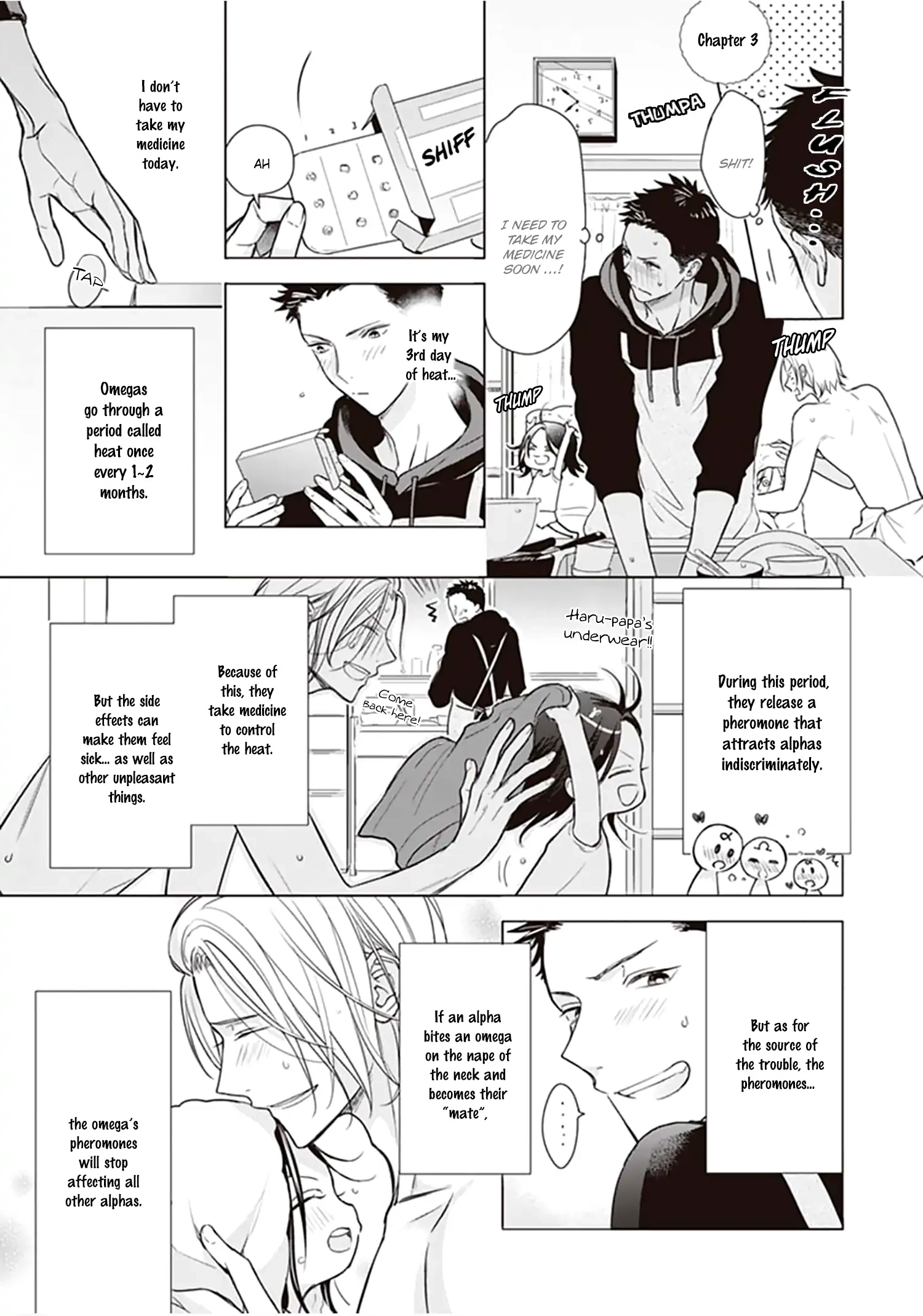 Papa x Papa - Î± To Î© De Sorezore Yattemasu Chapter 3 page 2 - 