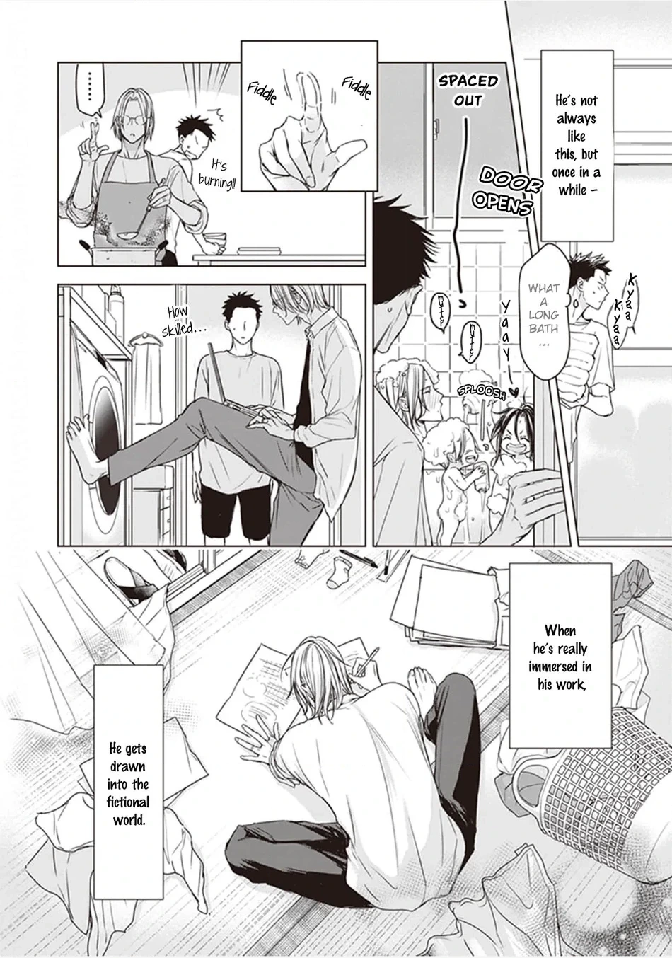 Papa x Papa - Î± To Î© De Sorezore Yattemasu Chapter 8 page 4 - 