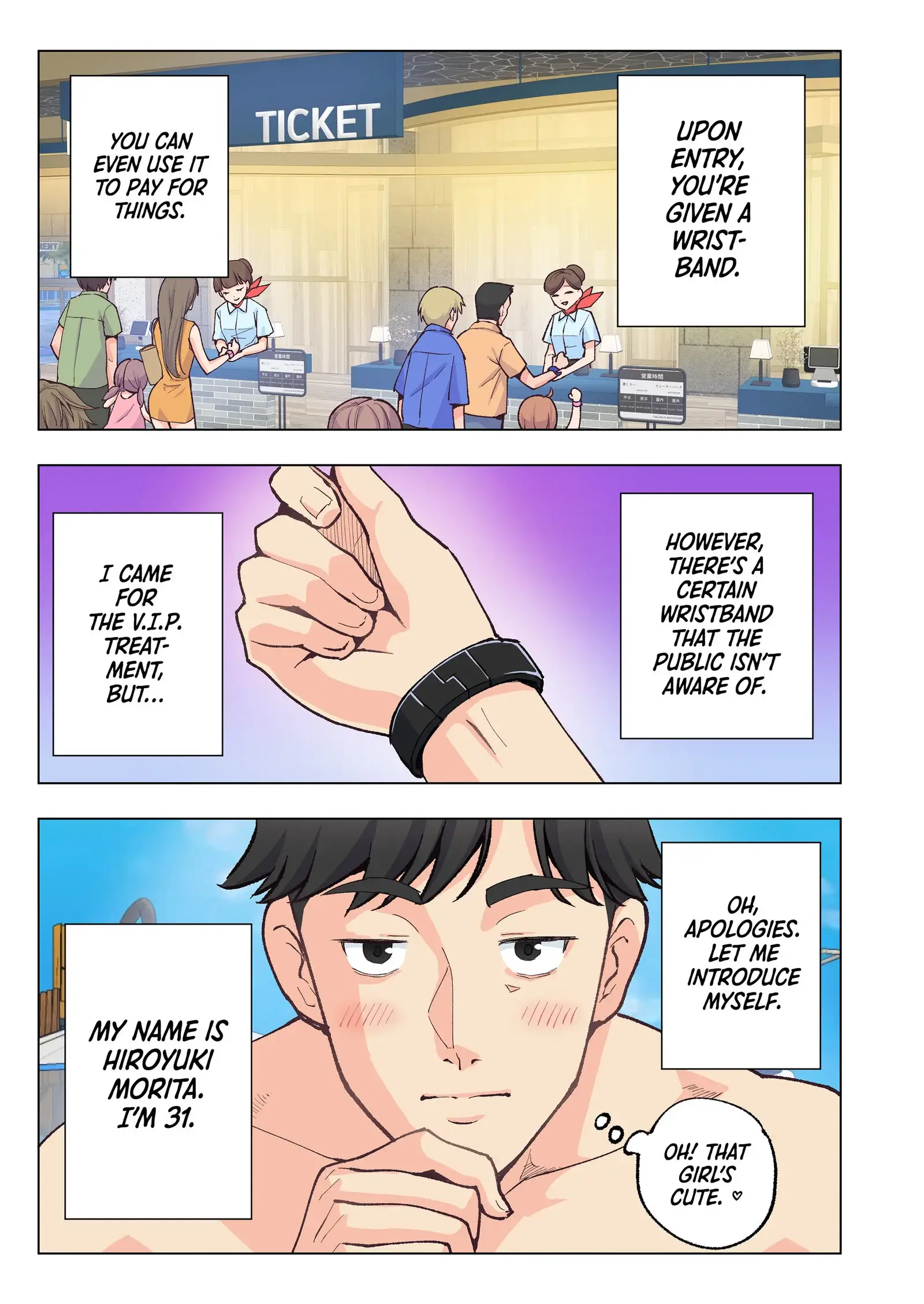 Paradise Resort Chapter 1 page 8 - 