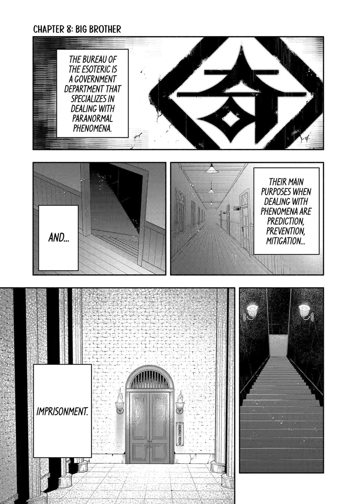 Paranormal Agent Adashino Chapter 8 page 1 - 