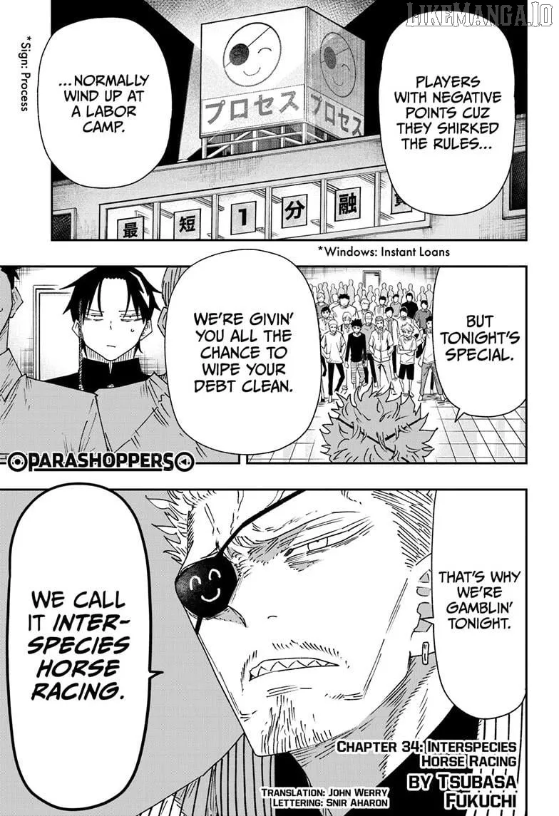 Parashoppers  Manga Chapter 34 page 2 - 