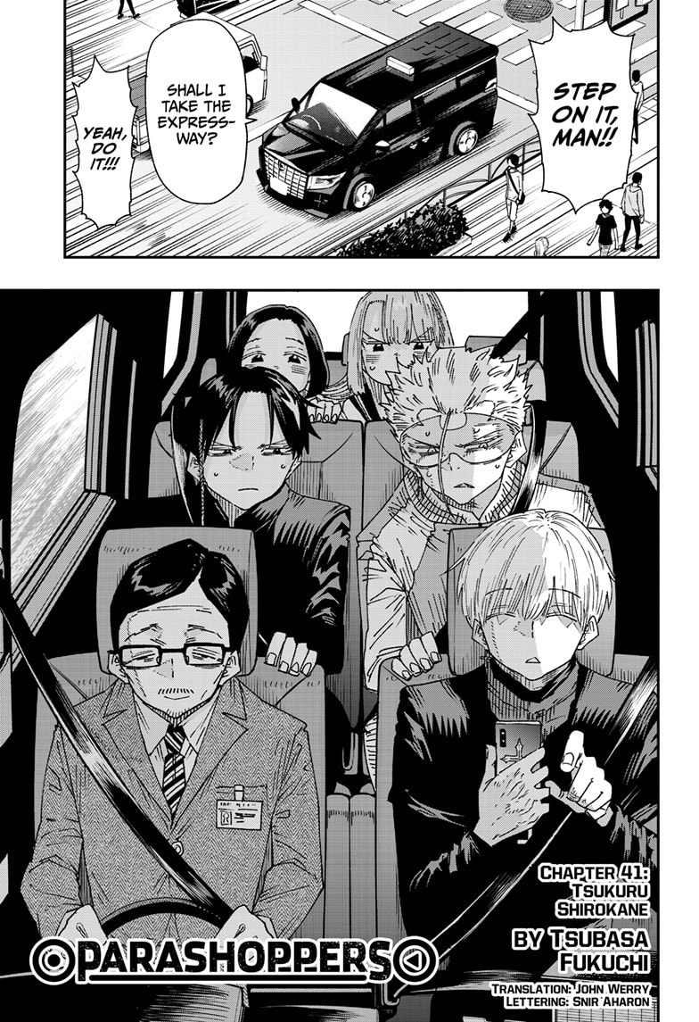 Parashoppers Chapter 41 page 1 - 