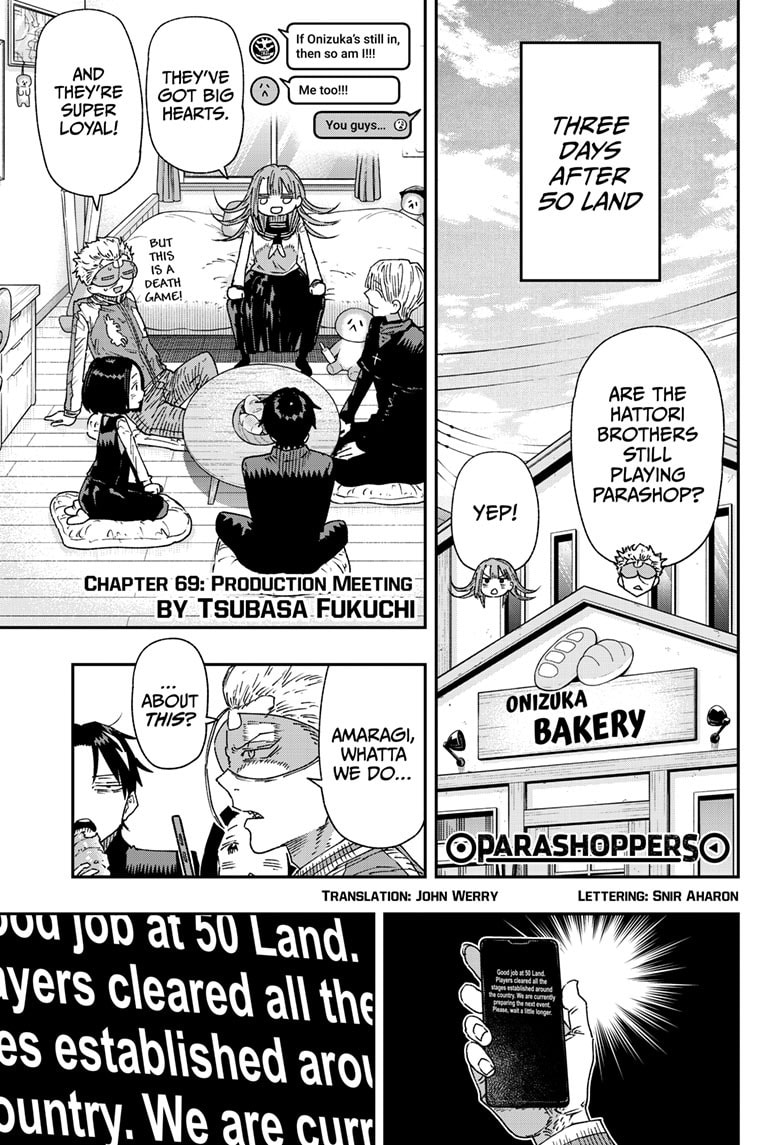 Parashoppers Chapter 69 page 1 - 