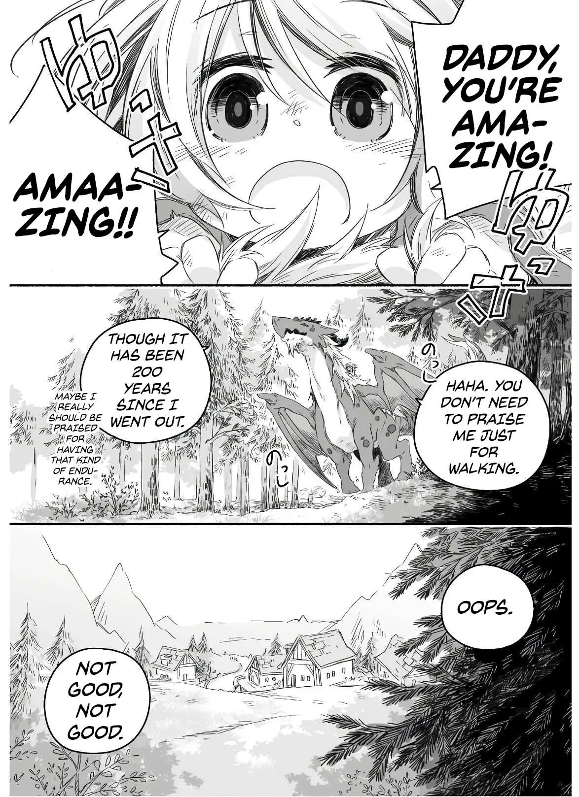 Parenting diary of the strongest dragon who suddenly became a dad ～ Cute daughter, heartwarming and growing up to be the strongest in the human world ～ Chapter 1 page 16 - 