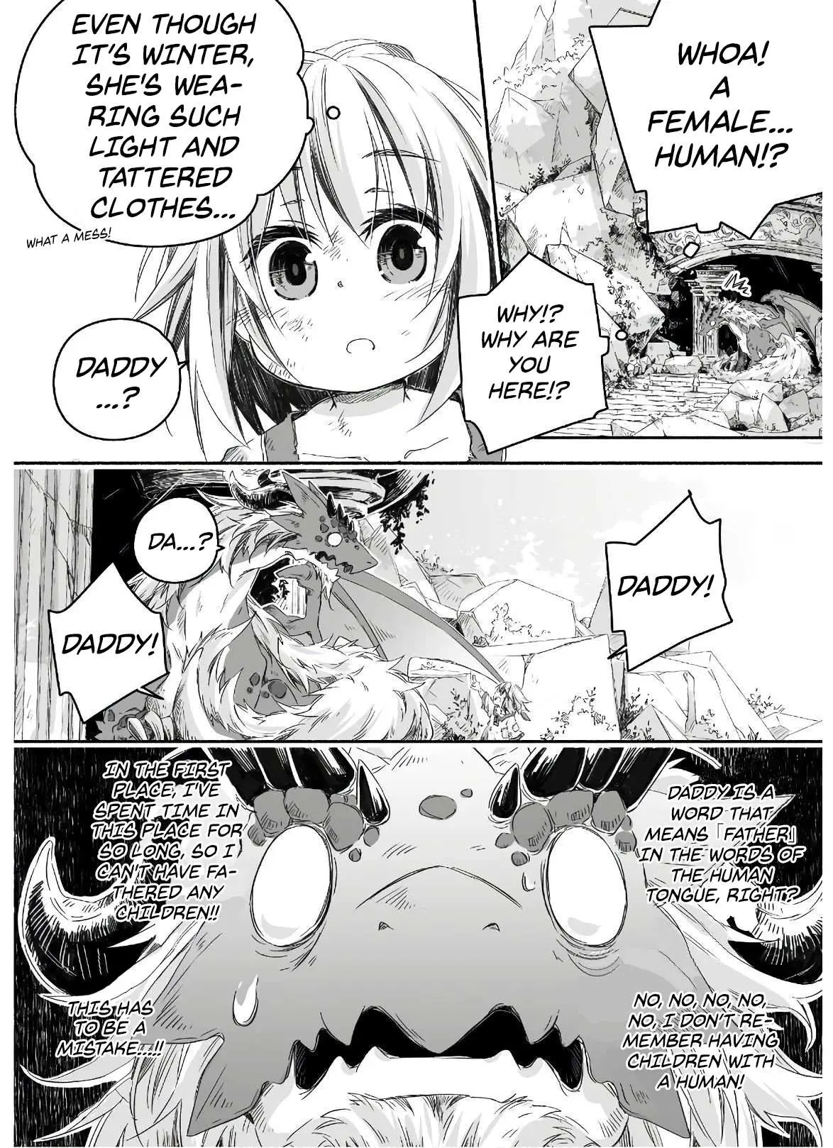 Parenting diary of the strongest dragon who suddenly became a dad ～ Cute daughter, heartwarming and growing up to be the strongest in the human world ～ Chapter 1 page 6 - 