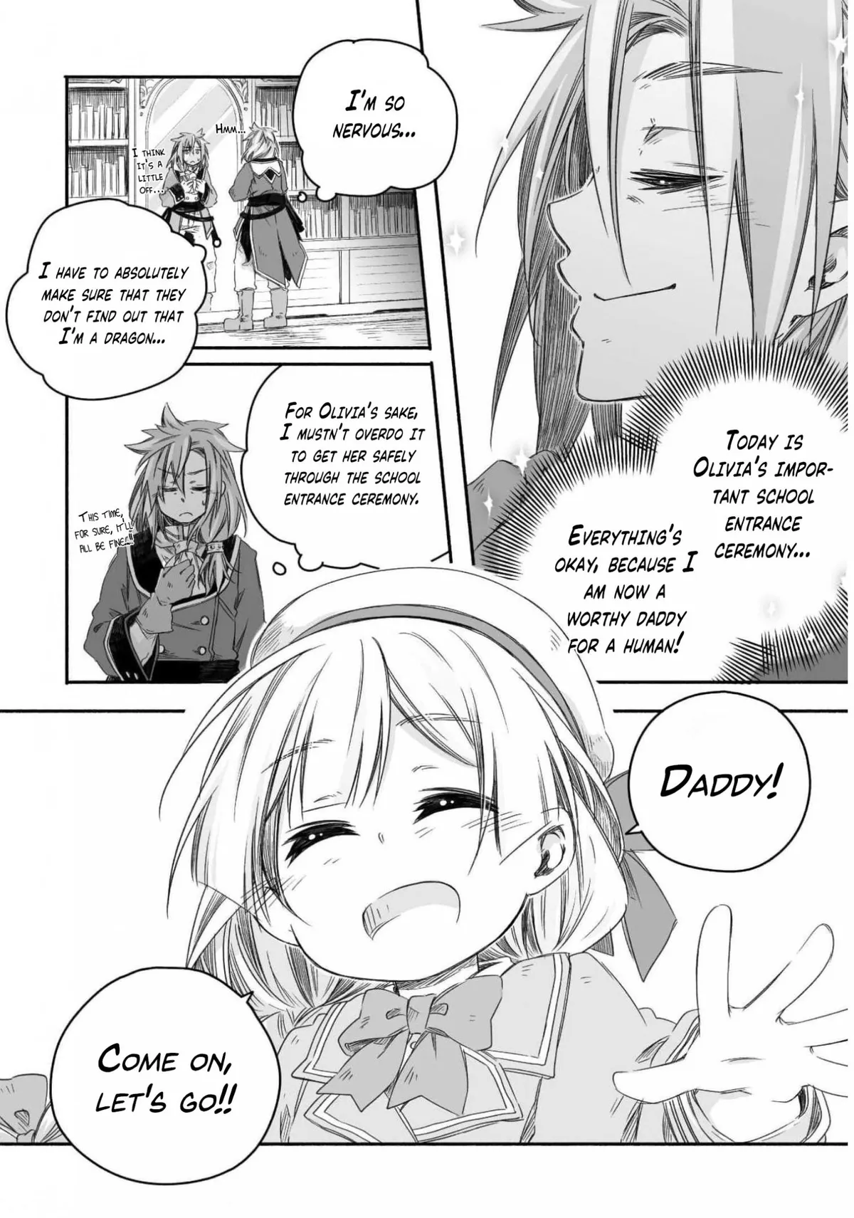 Parenting diary of the strongest dragon who suddenly became a dad ～ Cute daughter, heartwarming and growing up to be the strongest in the human world ～ Chapter 13 page 3 - 