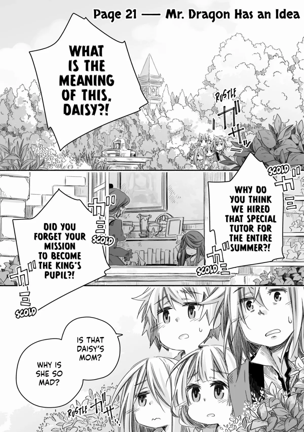 Parenting diary of the strongest dragon who suddenly became a dad ～ Cute daughter, heartwarming and growing up to be the strongest in the human world ～ Chapter 21 page 1 - 